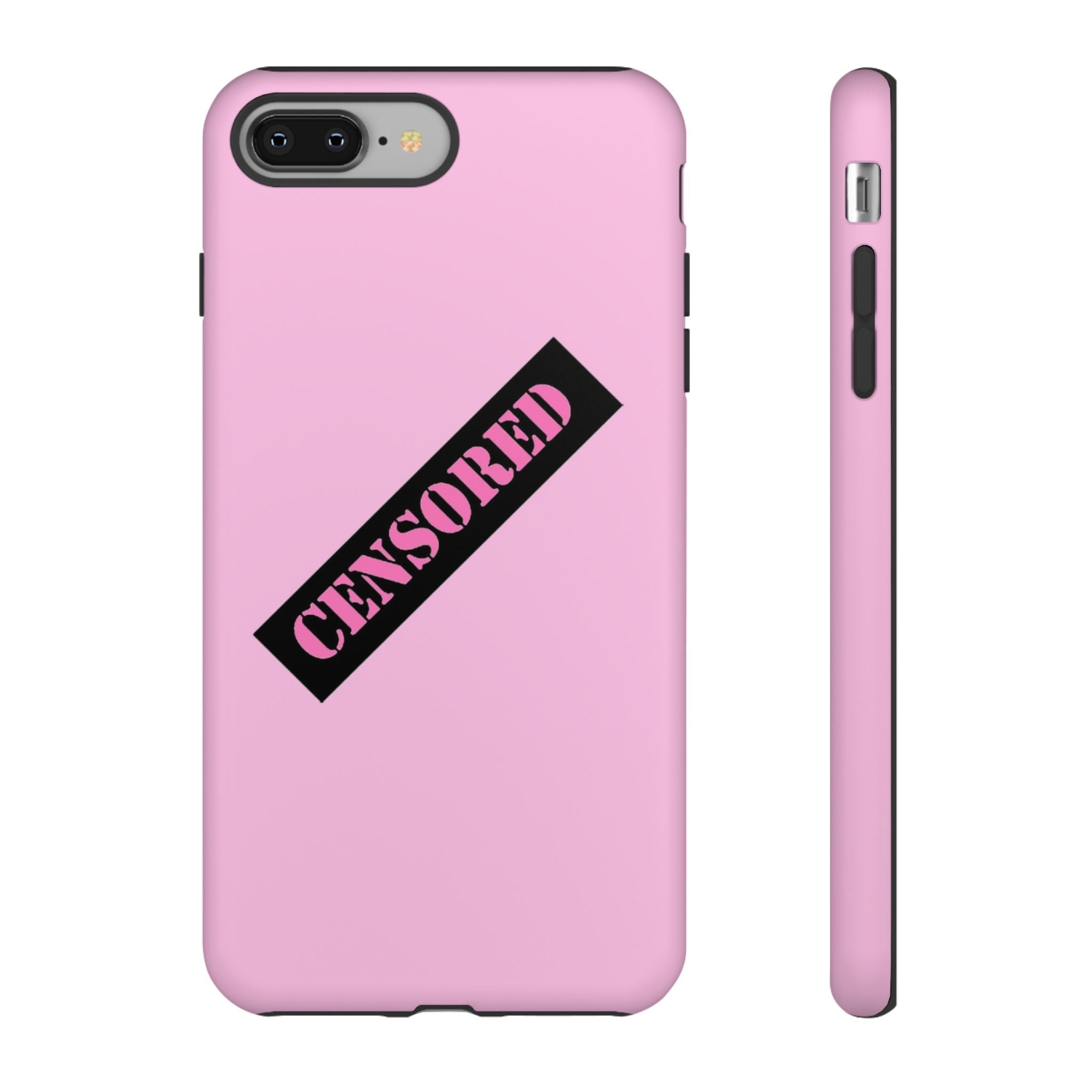 Censored Phone Case - Tough Cases, Cute Phone Cover, Unique Gift, Funny Phone Accessories, Trendy Tech Gear