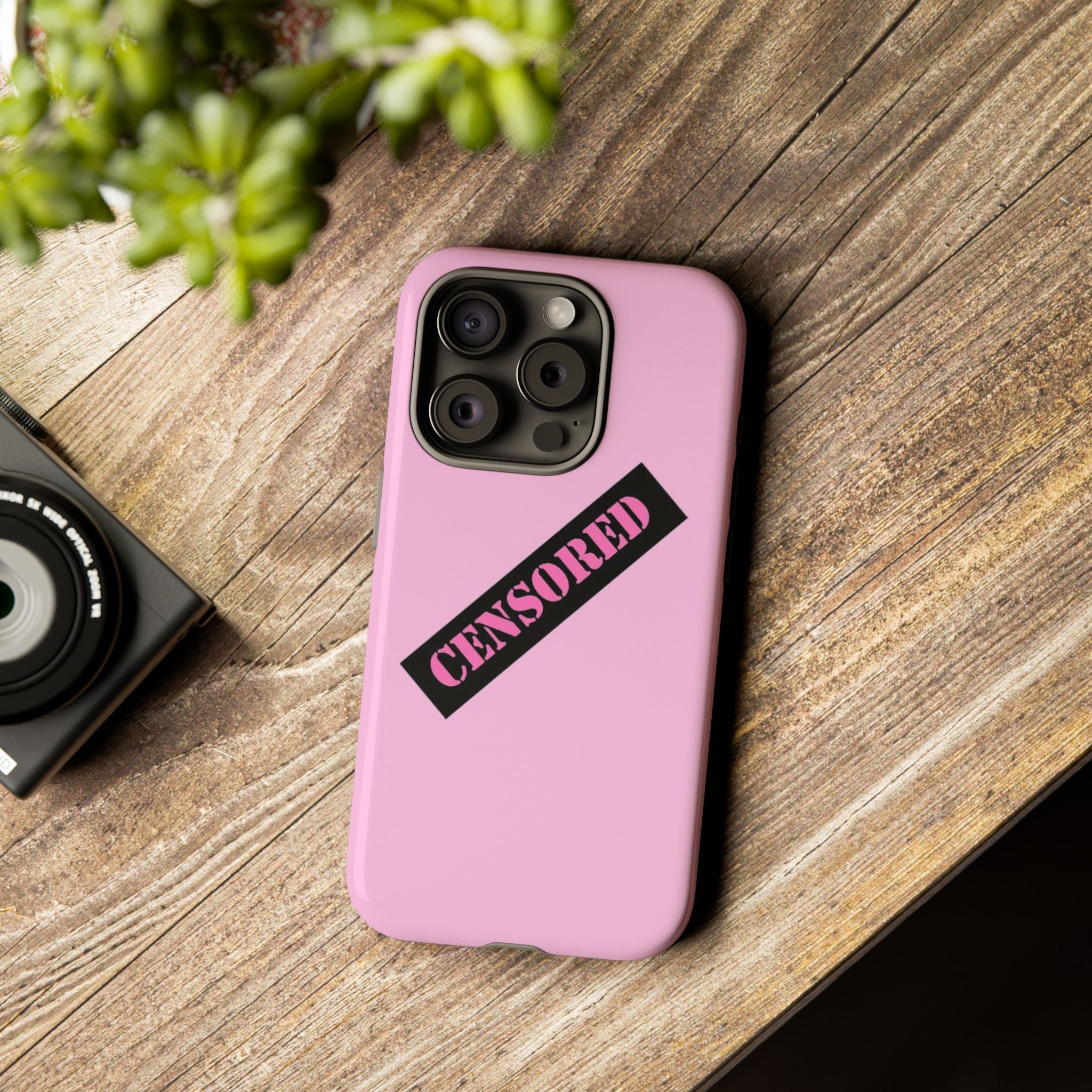 Censored Phone Case - Tough Cases, Cute Phone Cover, Unique Gift, Funny Phone Accessories, Trendy Tech Gear