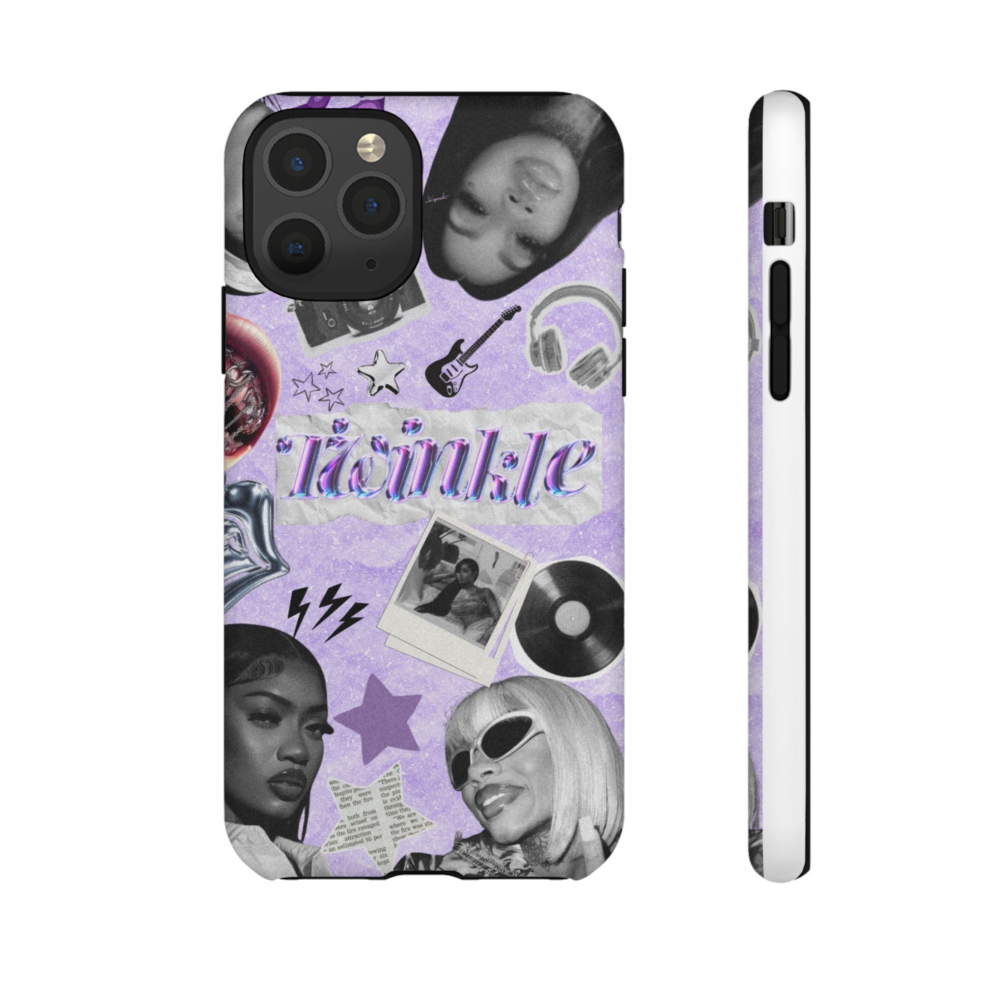 Trendy Phone Case with Retro Design, Cool Phone Cover for Music Lovers, Unique Gift for Teens, Birthday Gift, Stylish Accessories