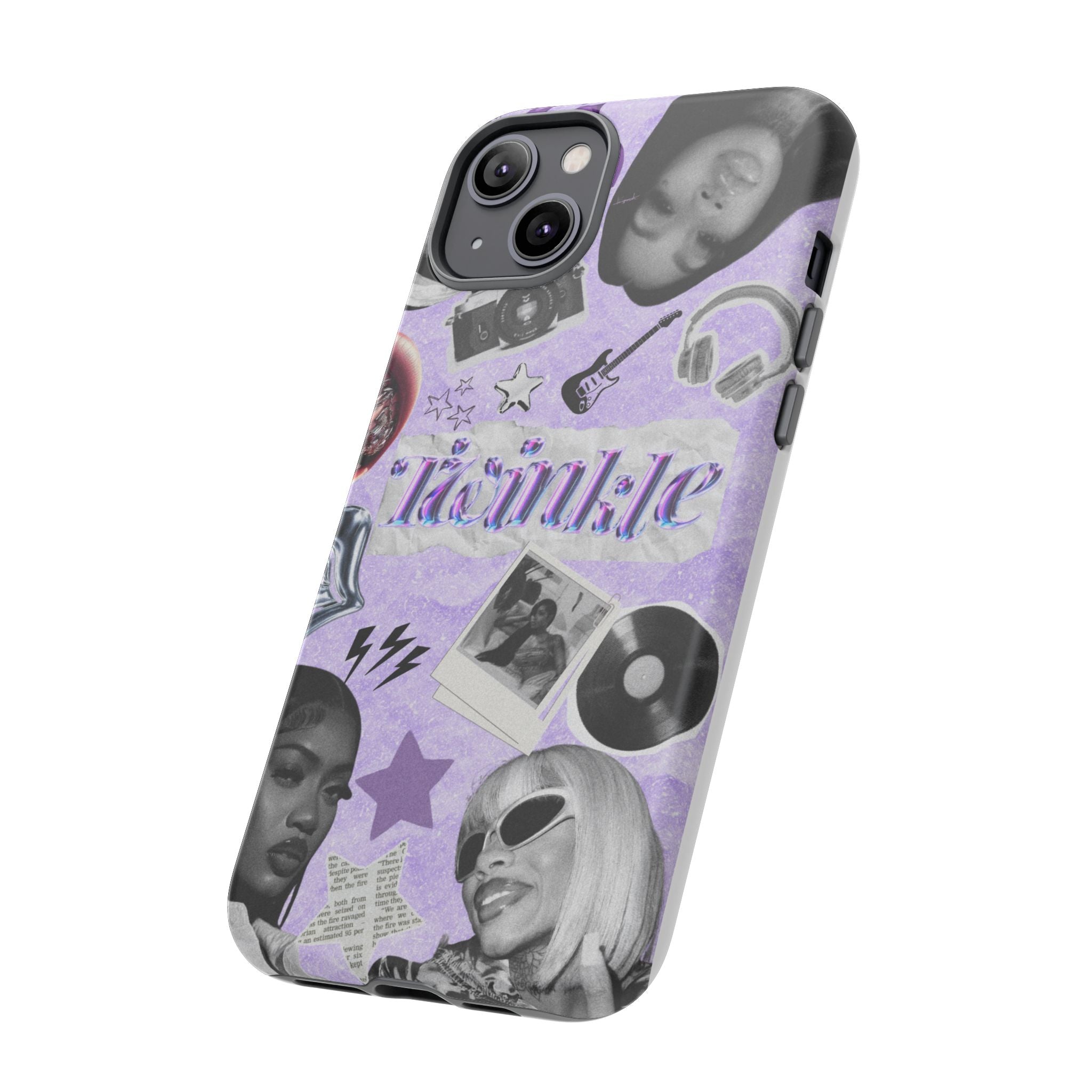 Trendy Phone Case with Retro Design, Cool Phone Cover for Music Lovers, Unique Gift for Teens, Birthday Gift, Stylish Accessories