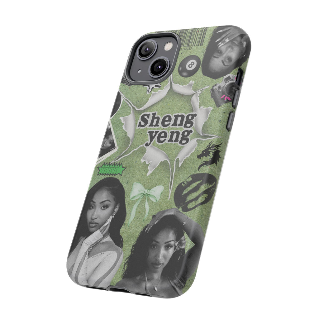 Trendy Phone Case with Unique Black and Green Design, Artistic Phone Cover, Customizable Phone Shell, Vintage Style Case, Gift for [...]