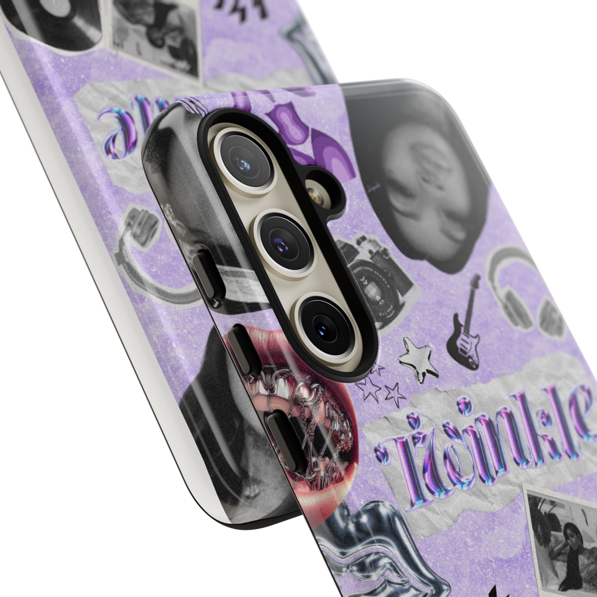 Trendy Phone Case with Retro Design, Cool Phone Cover for Music Lovers, Unique Gift for Teens, Birthday Gift, Stylish Accessories