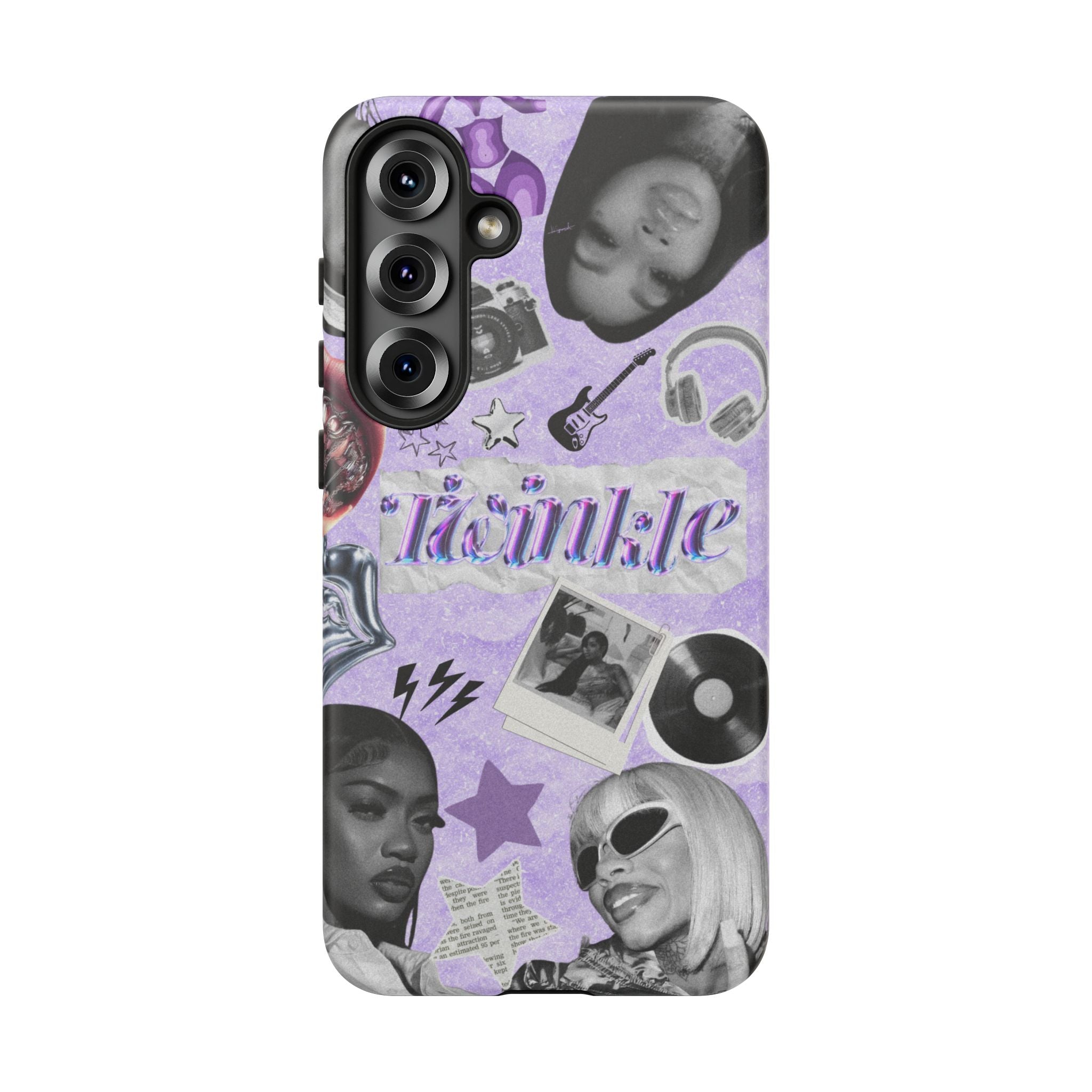 Trendy Phone Case with Retro Design, Cool Phone Cover for Music Lovers, Unique Gift for Teens, Birthday Gift, Stylish Accessories