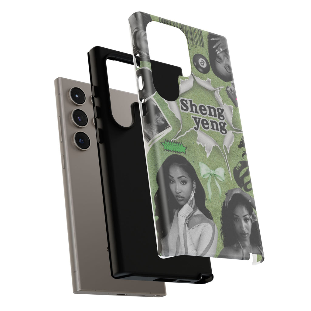 Trendy Phone Case with Unique Black and Green Design, Artistic Phone Cover, Customizable Phone Shell, Vintage Style Case, Gift for [...]