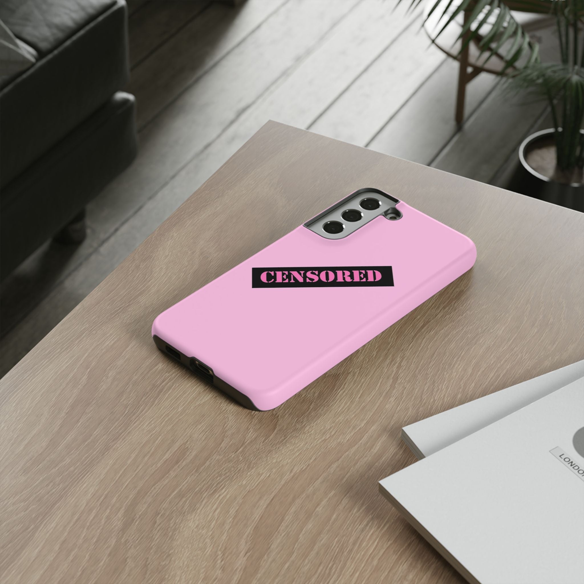 Censored Phone Case - Tough Cases, Cute Phone Cover, Unique Gift, Funny Phone Accessories, Trendy Tech Gear