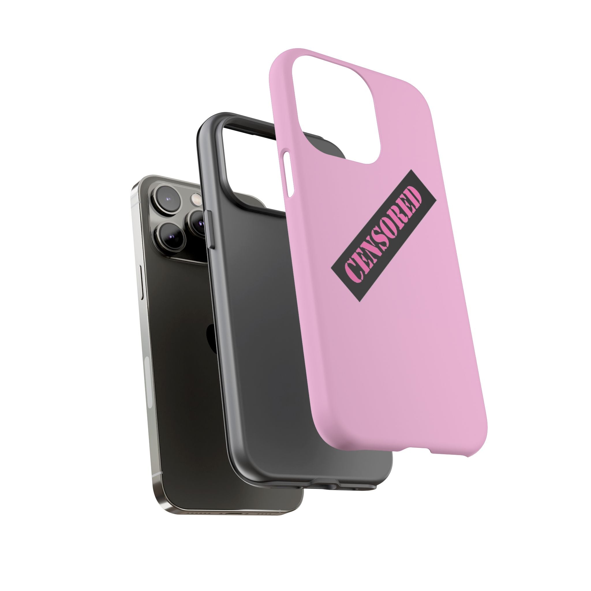 Censored Phone Case - Tough Cases, Cute Phone Cover, Unique Gift, Funny Phone Accessories, Trendy Tech Gear