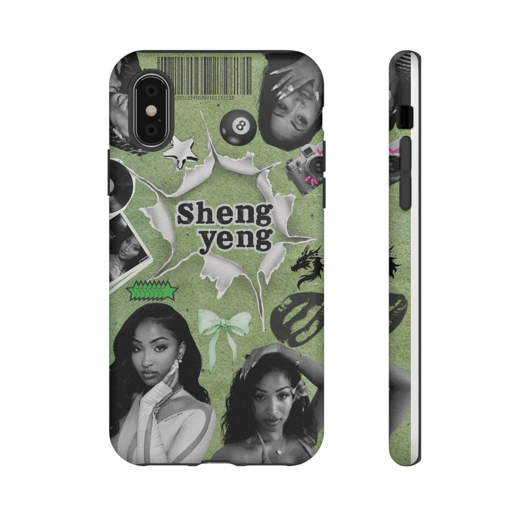 Trendy Phone Case with Unique Black and Green Design, Artistic Phone Cover, Customizable Phone Shell, Vintage Style Case, Gift for [...]