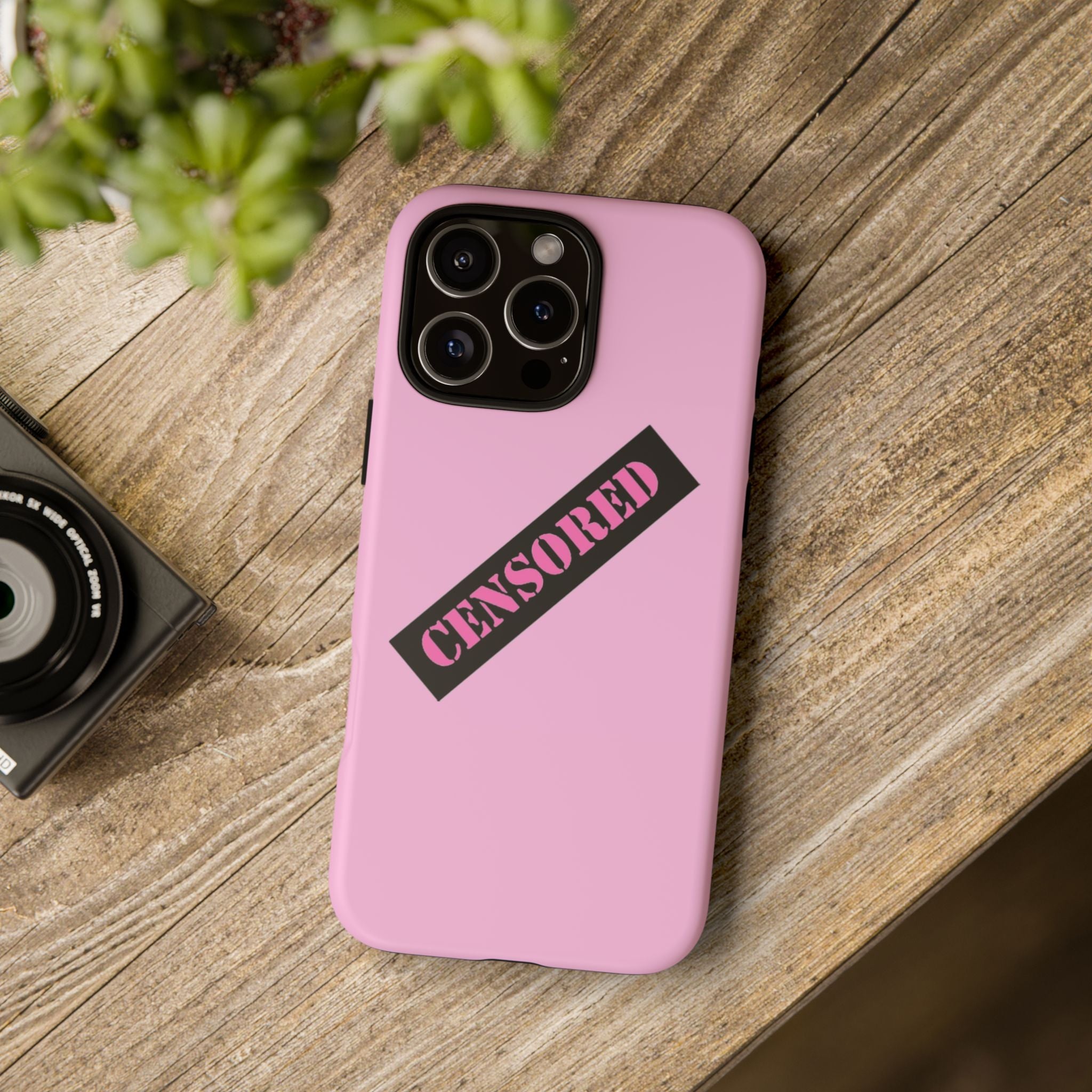 Censored Phone Case - Tough Cases, Cute Phone Cover, Unique Gift, Funny Phone Accessories, Trendy Tech Gear