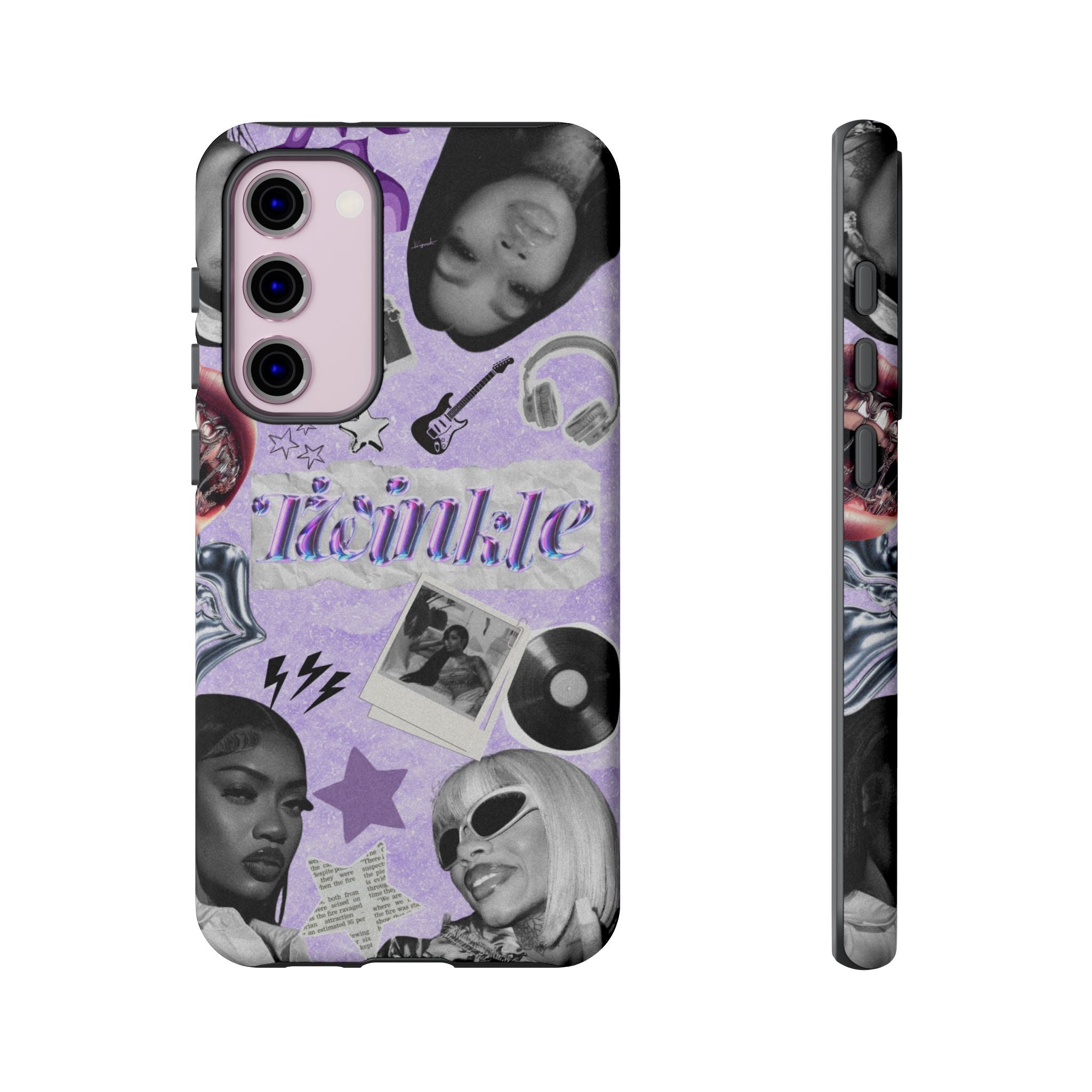 Trendy Phone Case with Retro Design, Cool Phone Cover for Music Lovers, Unique Gift for Teens, Birthday Gift, Stylish Accessories