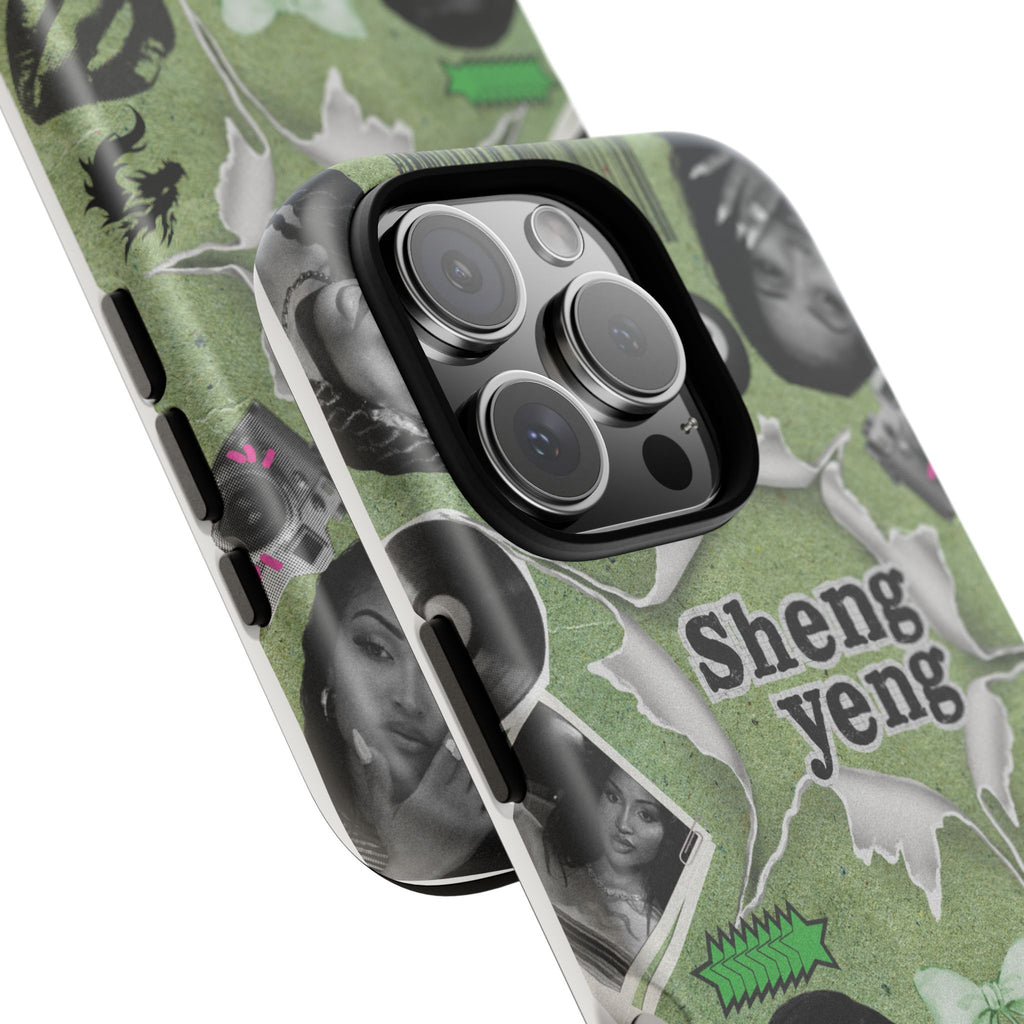 Trendy Phone Case with Unique Black and Green Design, Artistic Phone Cover, Customizable Phone Shell, Vintage Style Case, Gift for [...]