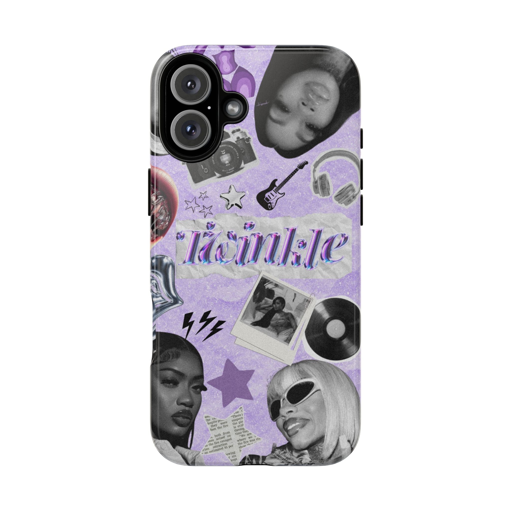 Trendy Phone Case with Retro Design, Cool Phone Cover for Music Lovers, Unique Gift for Teens, Birthday Gift, Stylish Accessories