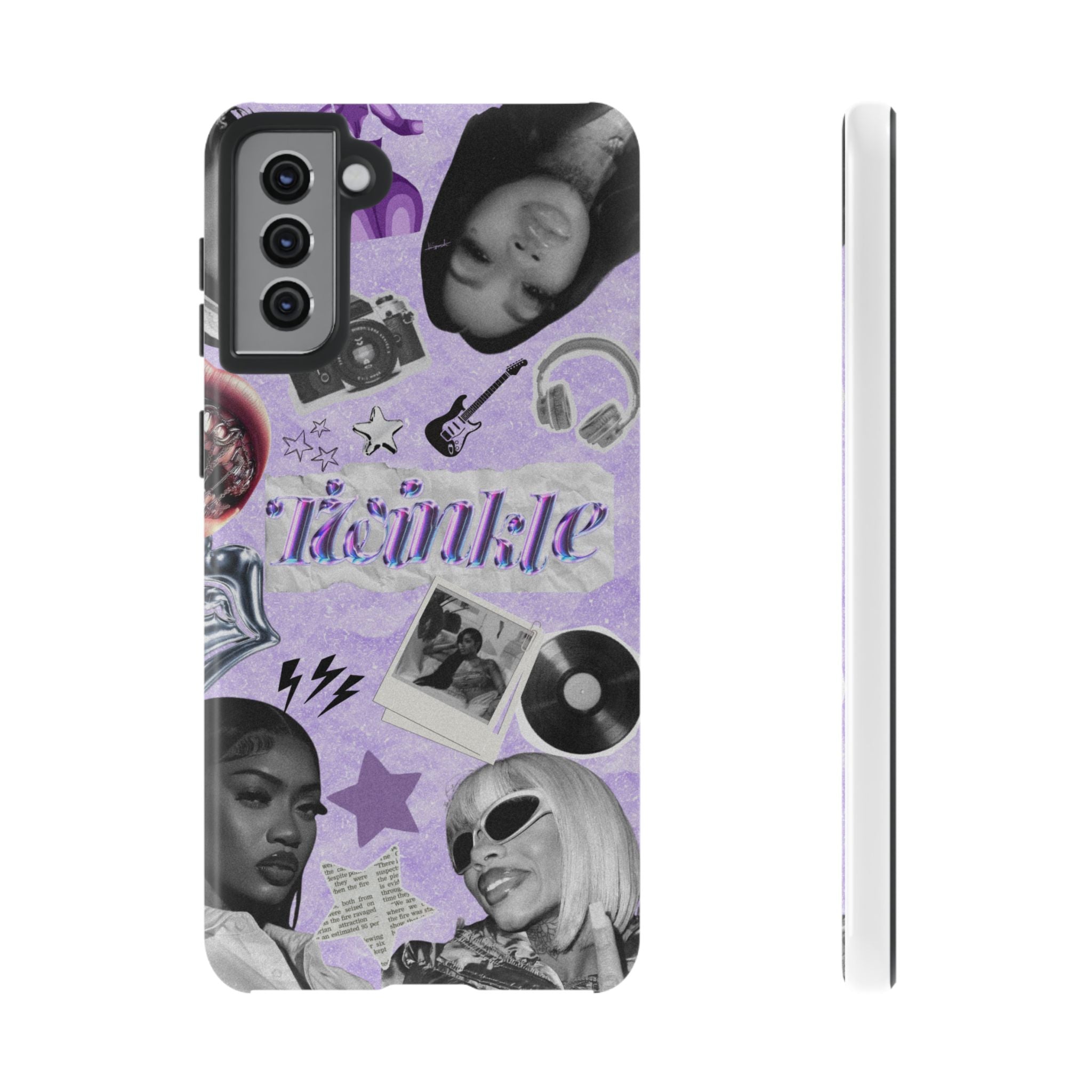 Trendy Phone Case with Retro Design, Cool Phone Cover for Music Lovers, Unique Gift for Teens, Birthday Gift, Stylish Accessories