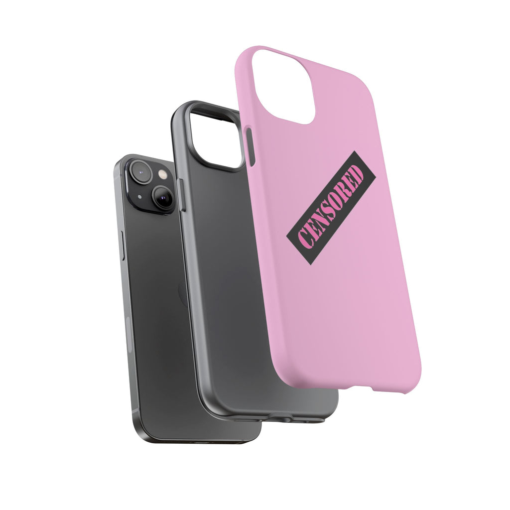 Censored Phone Case - Tough Cases, Cute Phone Cover, Unique Gift, Funny Phone Accessories, Trendy Tech Gear