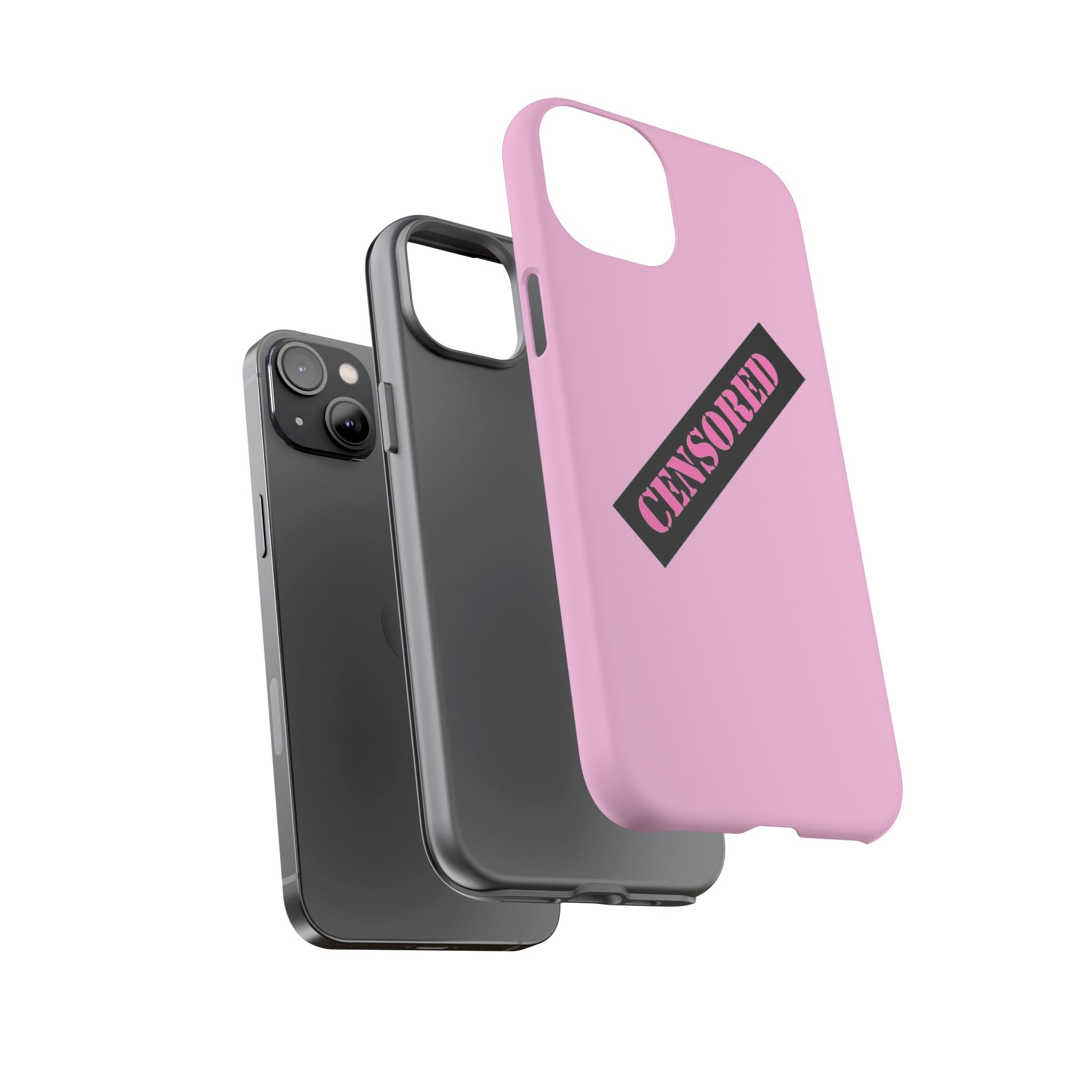 Censored Phone Case - Tough Cases, Cute Phone Cover, Unique Gift, Funny Phone Accessories, Trendy Tech Gear