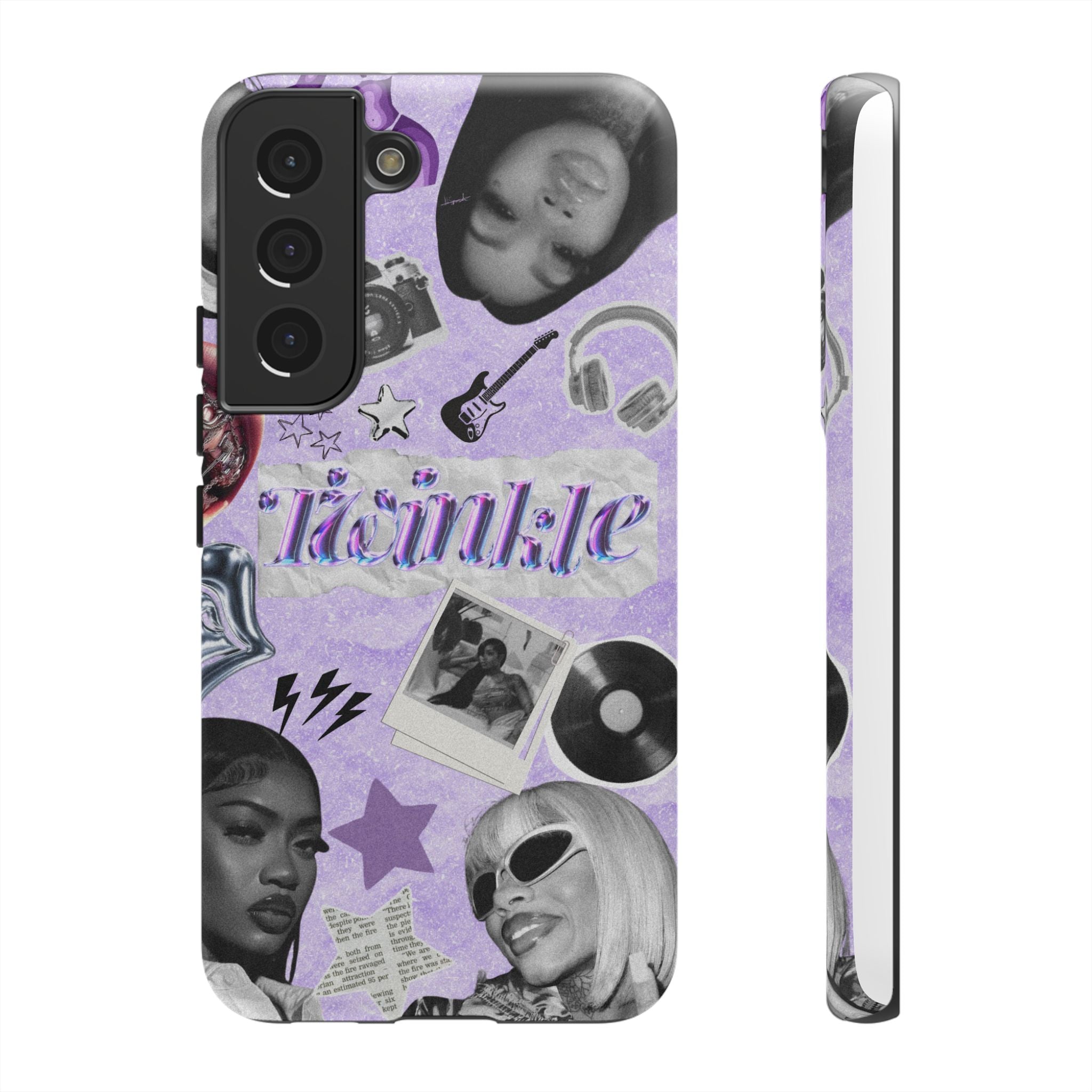 Trendy Phone Case with Retro Design, Cool Phone Cover for Music Lovers, Unique Gift for Teens, Birthday Gift, Stylish Accessories