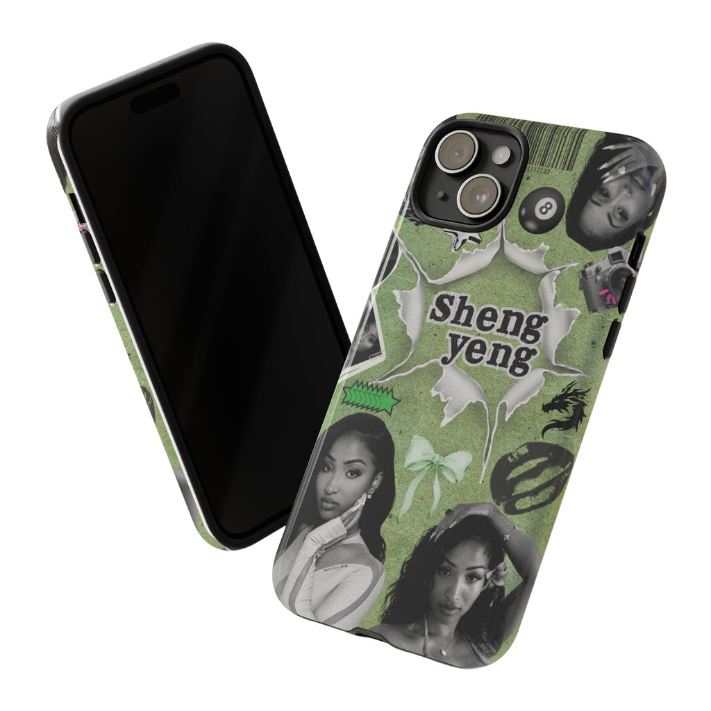 Trendy Phone Case with Unique Black and Green Design, Artistic Phone Cover, Customizable Phone Shell, Vintage Style Case, Gift for [...]