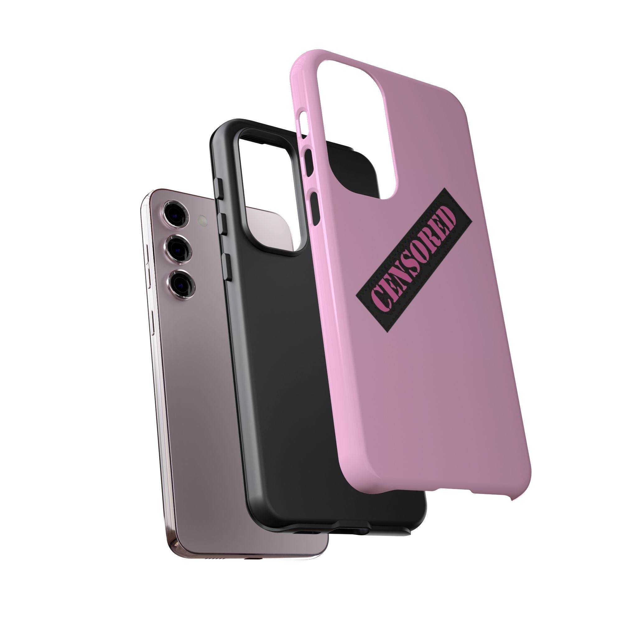Censored Phone Case - Tough Cases, Cute Phone Cover, Unique Gift, Funny Phone Accessories, Trendy Tech Gear