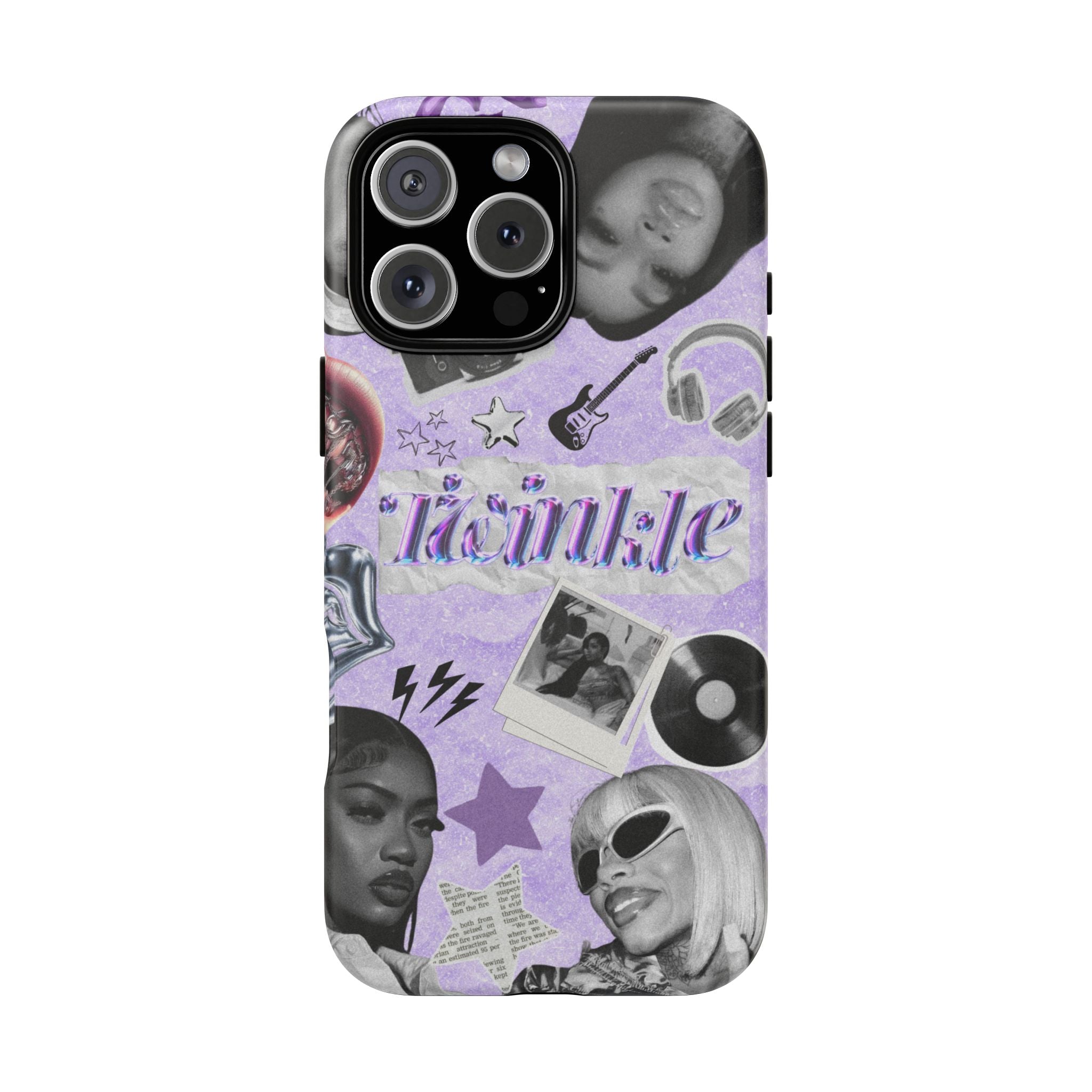 Trendy Phone Case with Retro Design, Cool Phone Cover for Music Lovers, Unique Gift for Teens, Birthday Gift, Stylish Accessories