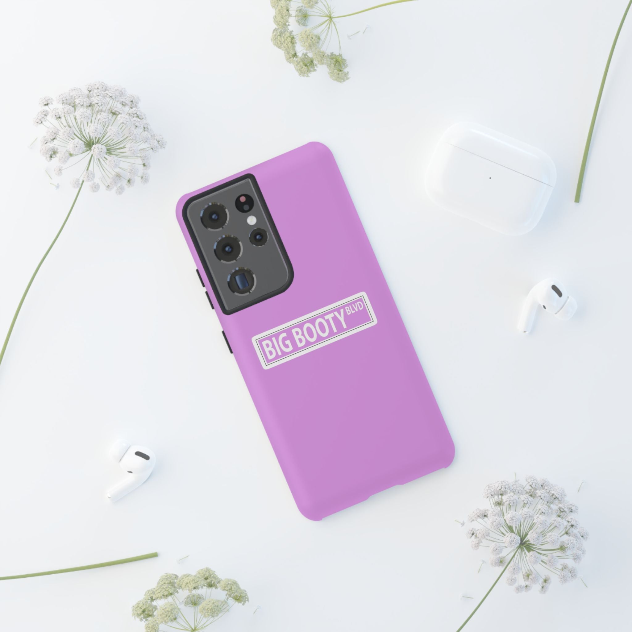 Big Booty Blvd Phone Case, Trendy Tough Cases for Fun Personality, Gifts for Friends, Birthday, Party Favor, Unique Style