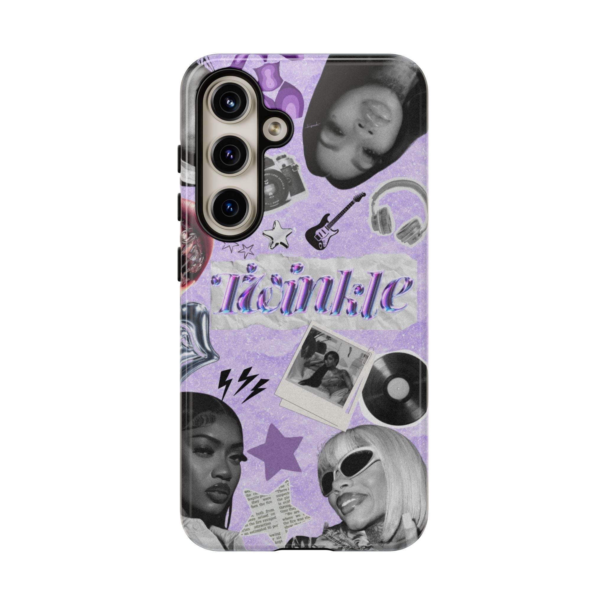 Trendy Phone Case with Retro Design, Cool Phone Cover for Music Lovers, Unique Gift for Teens, Birthday Gift, Stylish Accessories