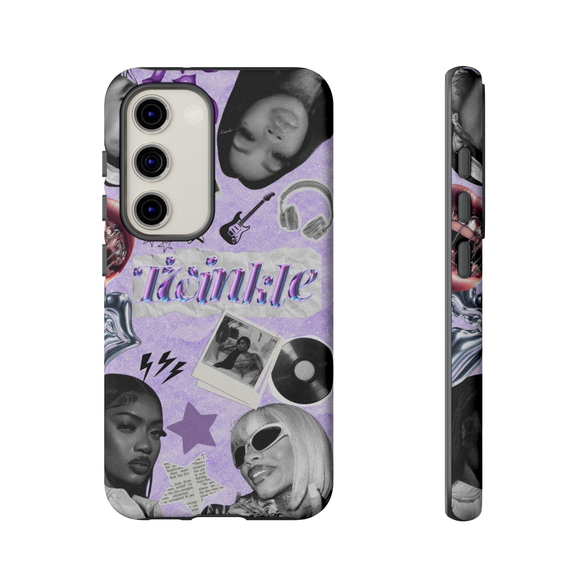 Trendy Phone Case with Retro Design, Cool Phone Cover for Music Lovers, Unique Gift for Teens, Birthday Gift, Stylish Accessories