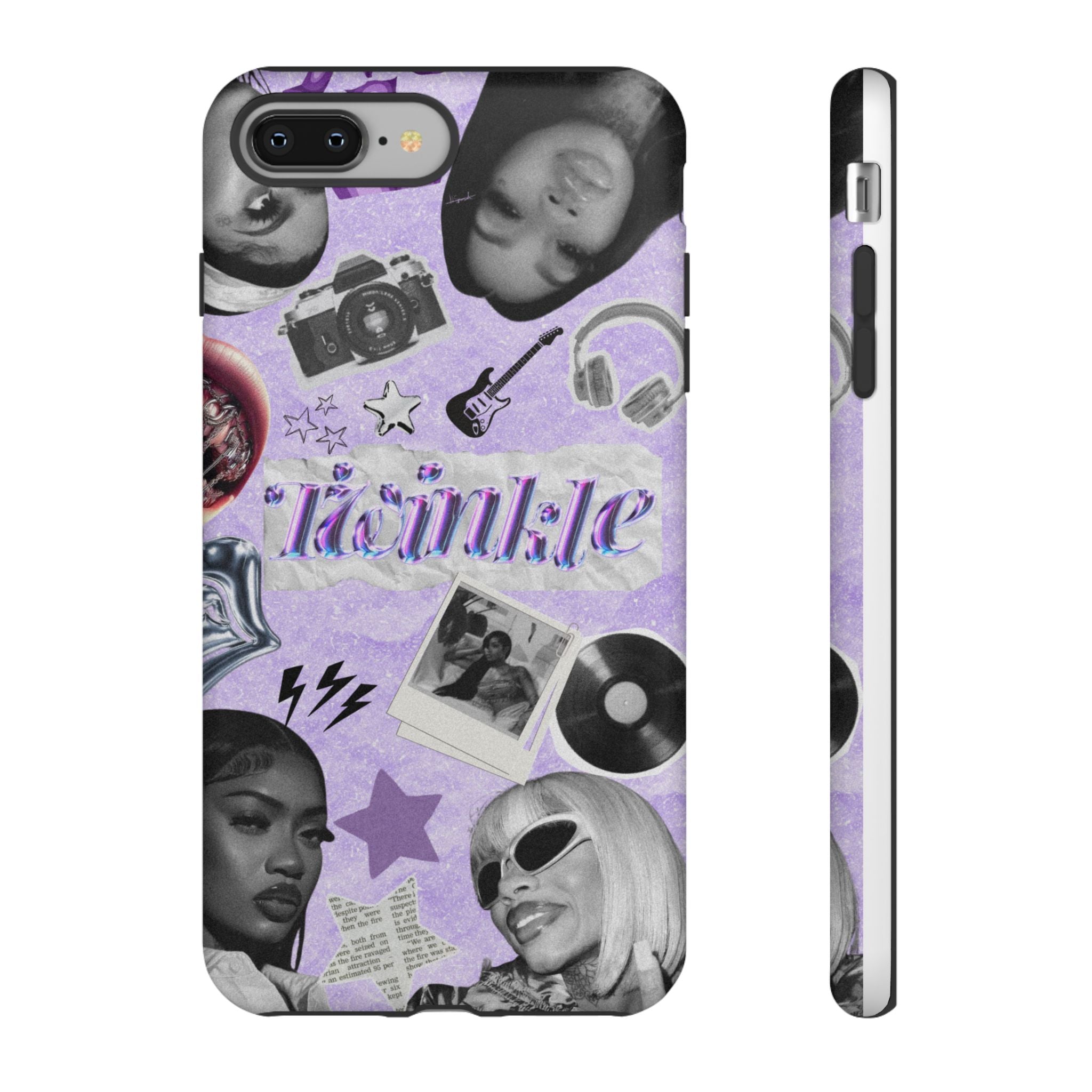 Trendy Phone Case with Retro Design, Cool Phone Cover for Music Lovers, Unique Gift for Teens, Birthday Gift, Stylish Accessories