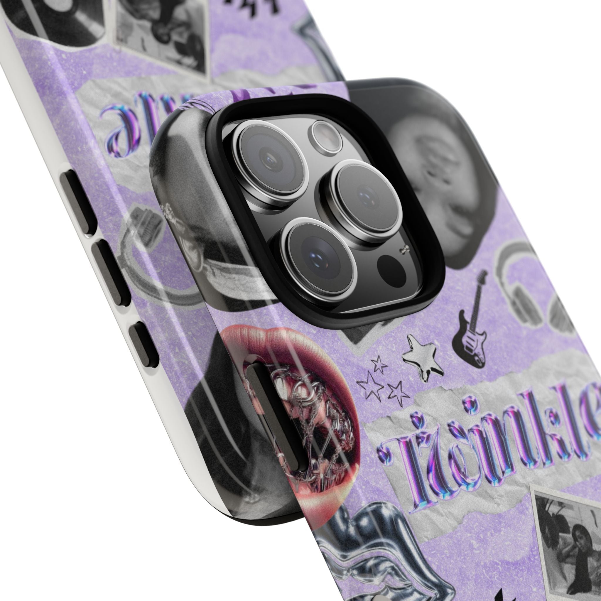 Trendy Phone Case with Retro Design, Cool Phone Cover for Music Lovers, Unique Gift for Teens, Birthday Gift, Stylish Accessories