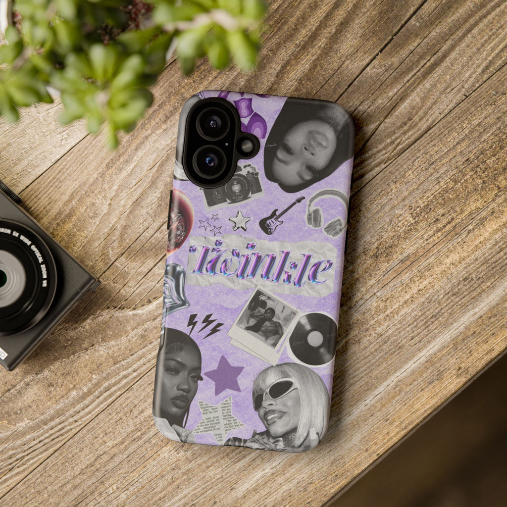 Trendy Phone Case with Retro Design, Cool Phone Cover for Music Lovers, Unique Gift for Teens, Birthday Gift, Stylish Accessories