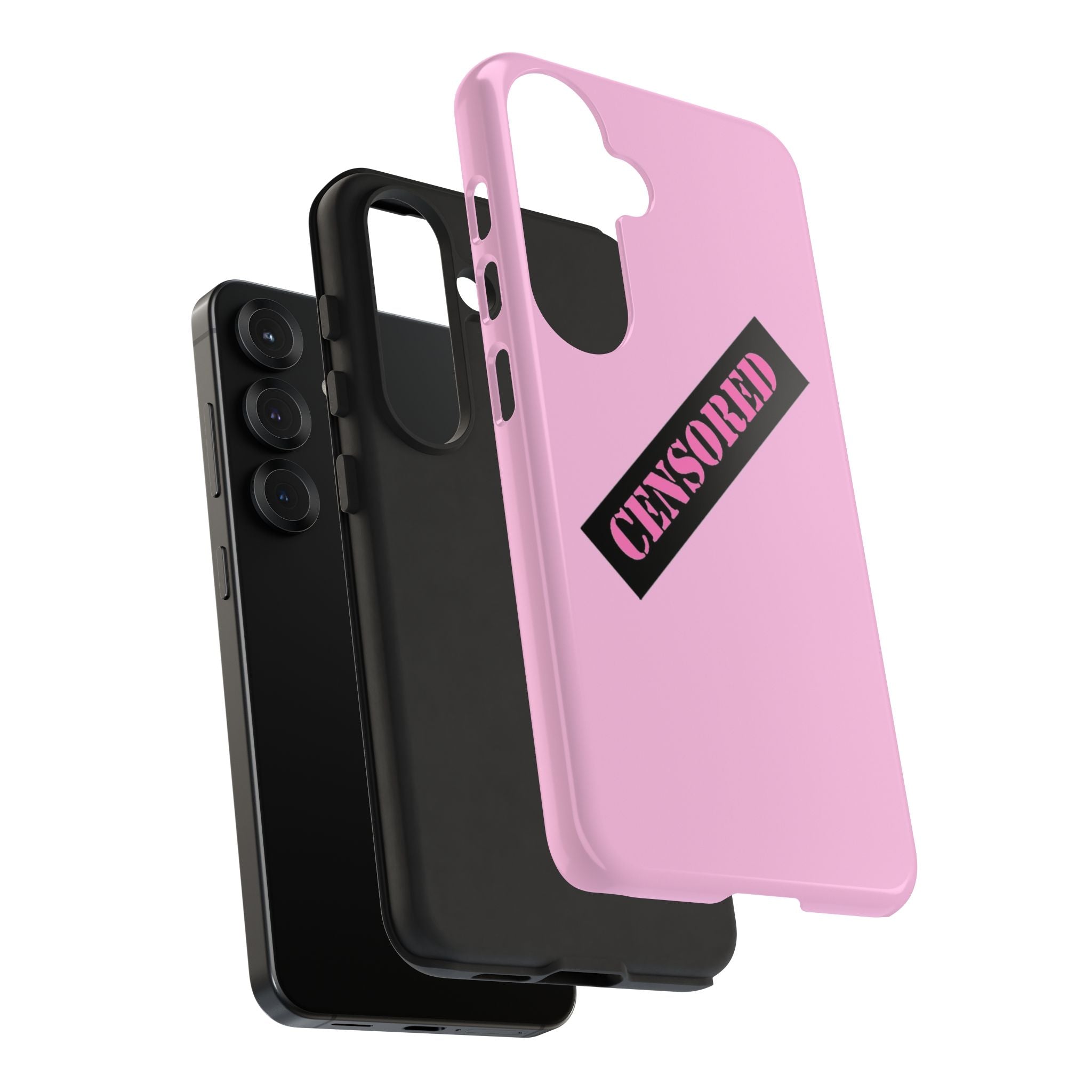 Censored Phone Case - Tough Cases, Cute Phone Cover, Unique Gift, Funny Phone Accessories, Trendy Tech Gear