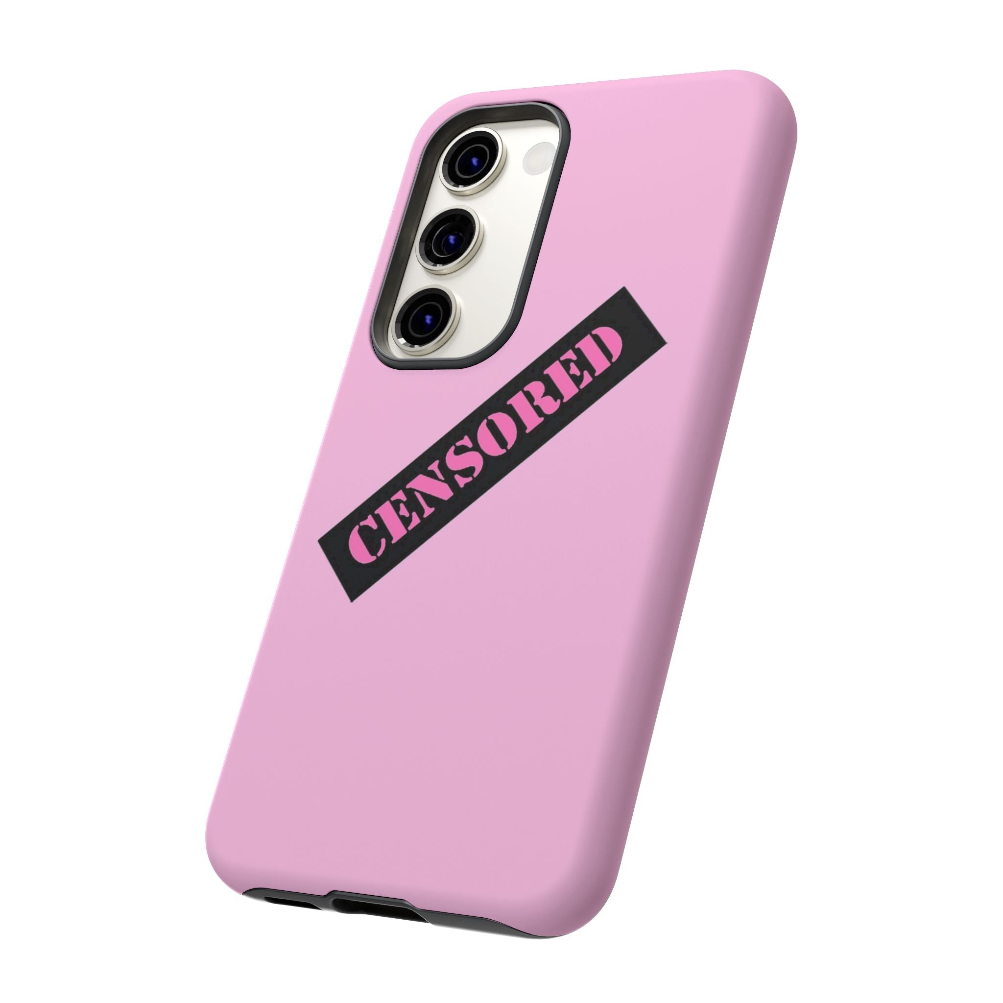 Censored Phone Case - Tough Cases, Cute Phone Cover, Unique Gift, Funny Phone Accessories, Trendy Tech Gear