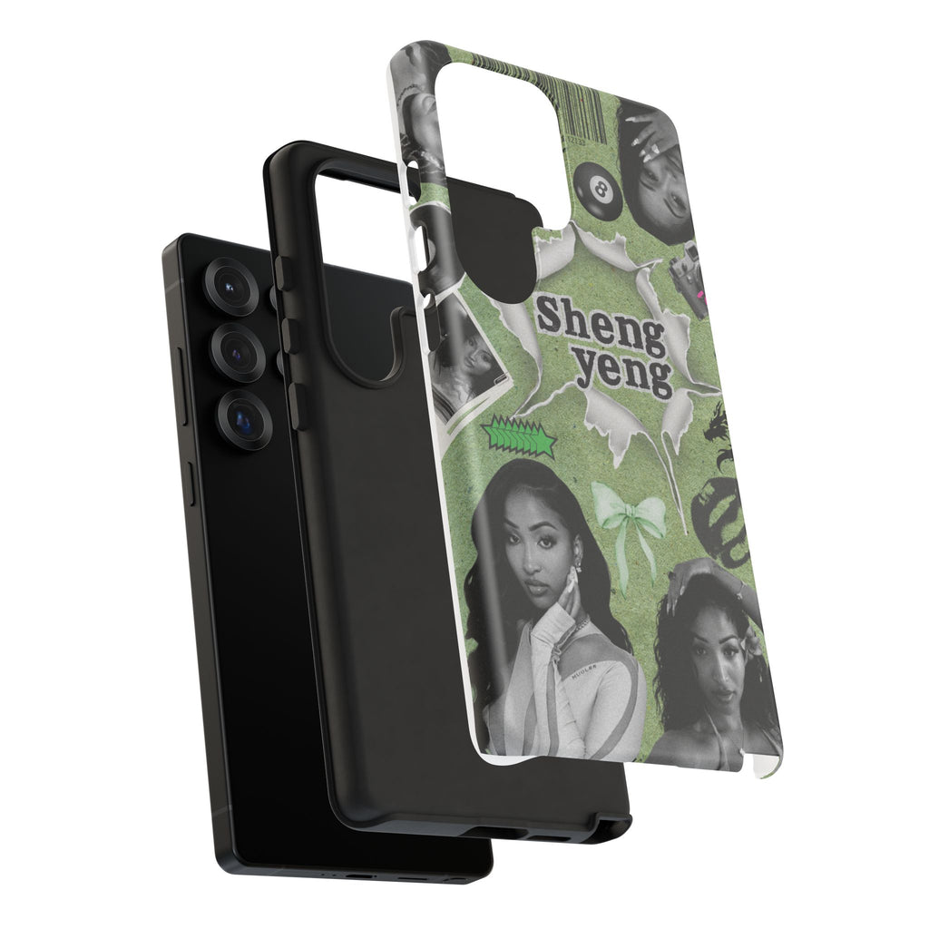 Trendy Phone Case with Unique Black and Green Design, Artistic Phone Cover, Customizable Phone Shell, Vintage Style Case, Gift for [...]