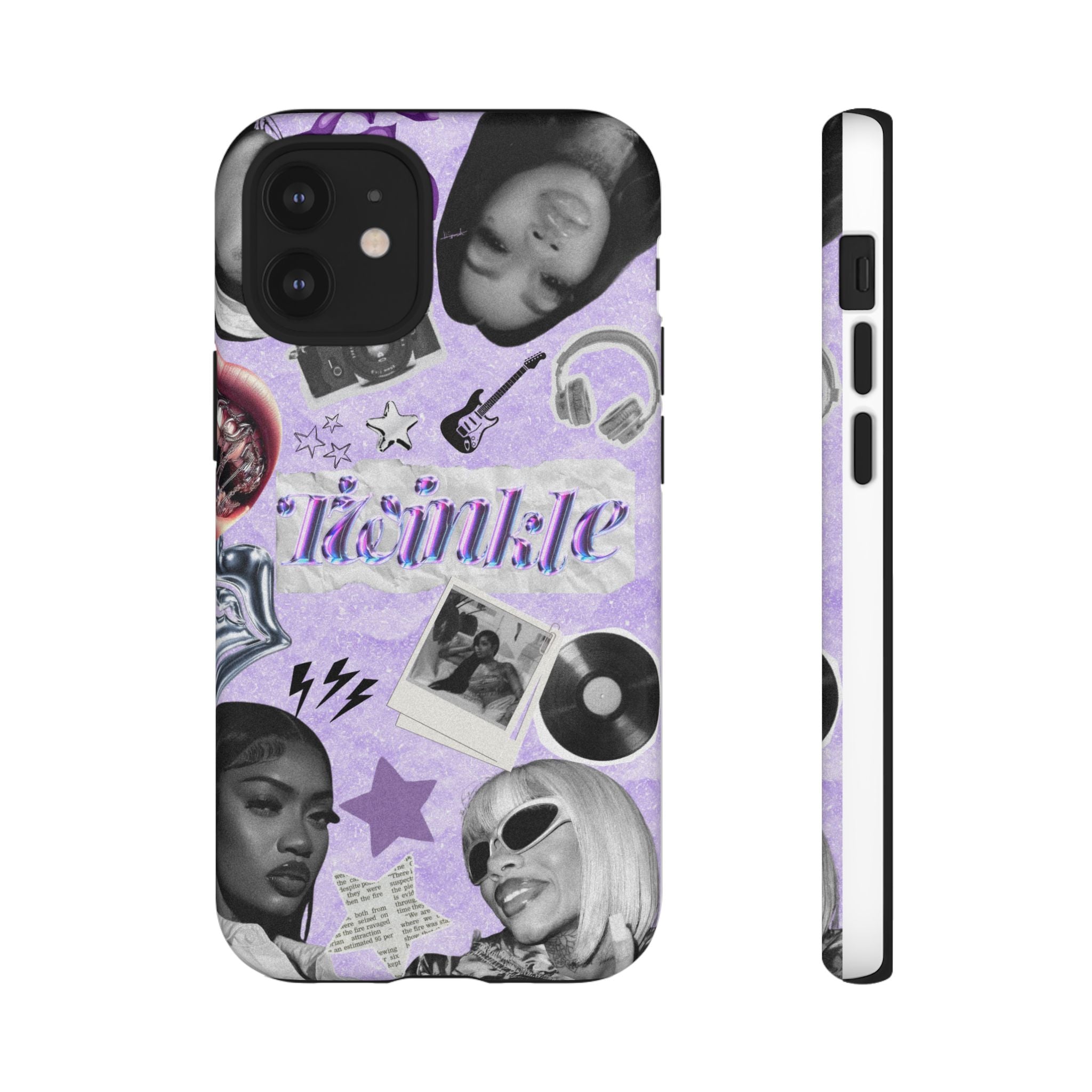 Trendy Phone Case with Retro Design, Cool Phone Cover for Music Lovers, Unique Gift for Teens, Birthday Gift, Stylish Accessories