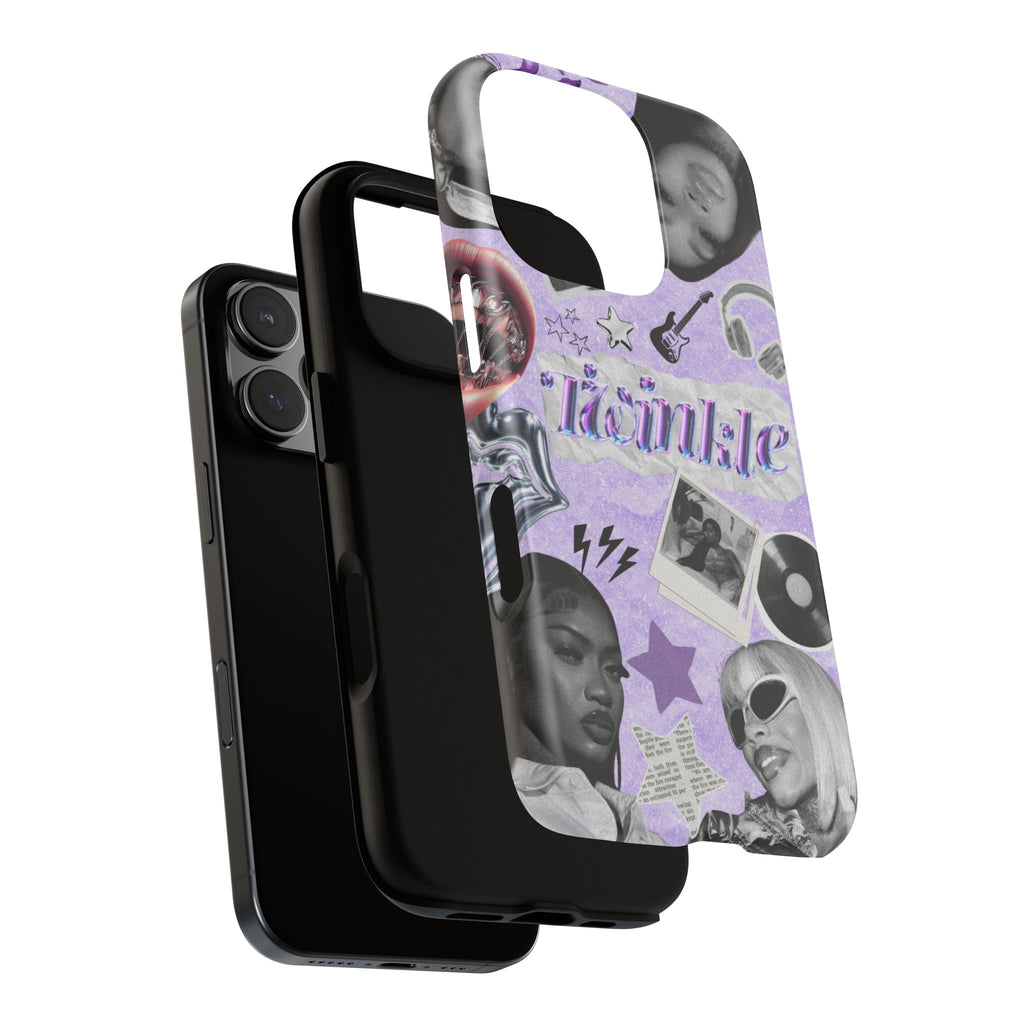 Trendy Phone Case with Retro Design, Cool Phone Cover for Music Lovers, Unique Gift for Teens, Birthday Gift, Stylish Accessories