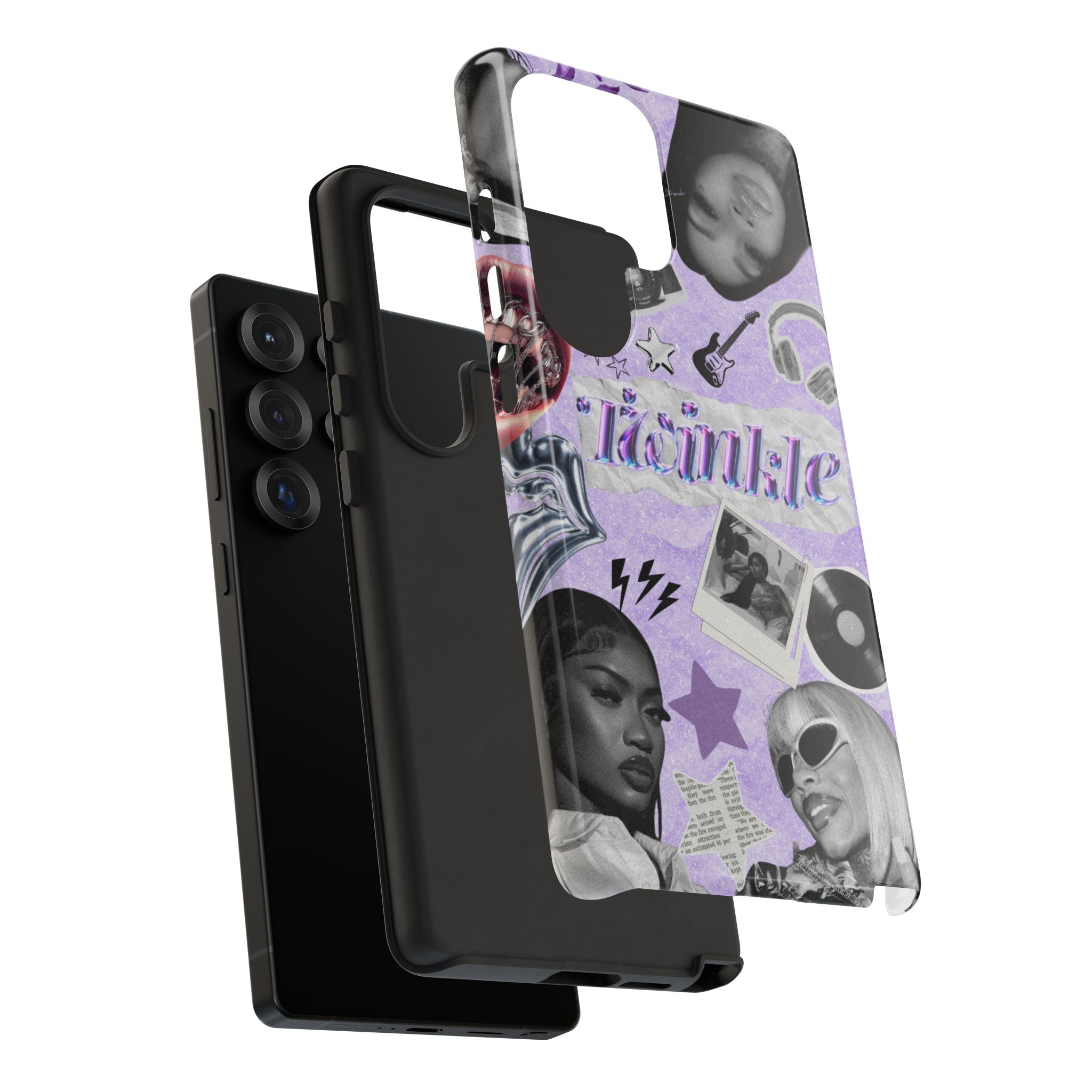 Trendy Phone Case with Retro Design, Cool Phone Cover for Music Lovers, Unique Gift for Teens, Birthday Gift, Stylish Accessories