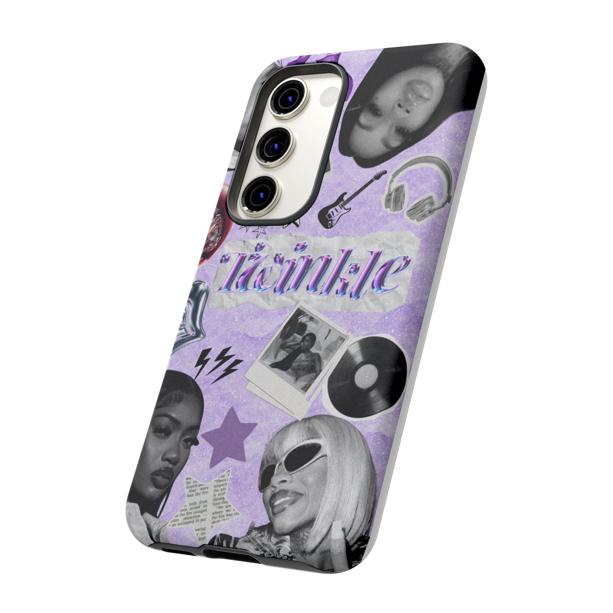 Trendy Phone Case with Retro Design, Cool Phone Cover for Music Lovers, Unique Gift for Teens, Birthday Gift, Stylish Accessories