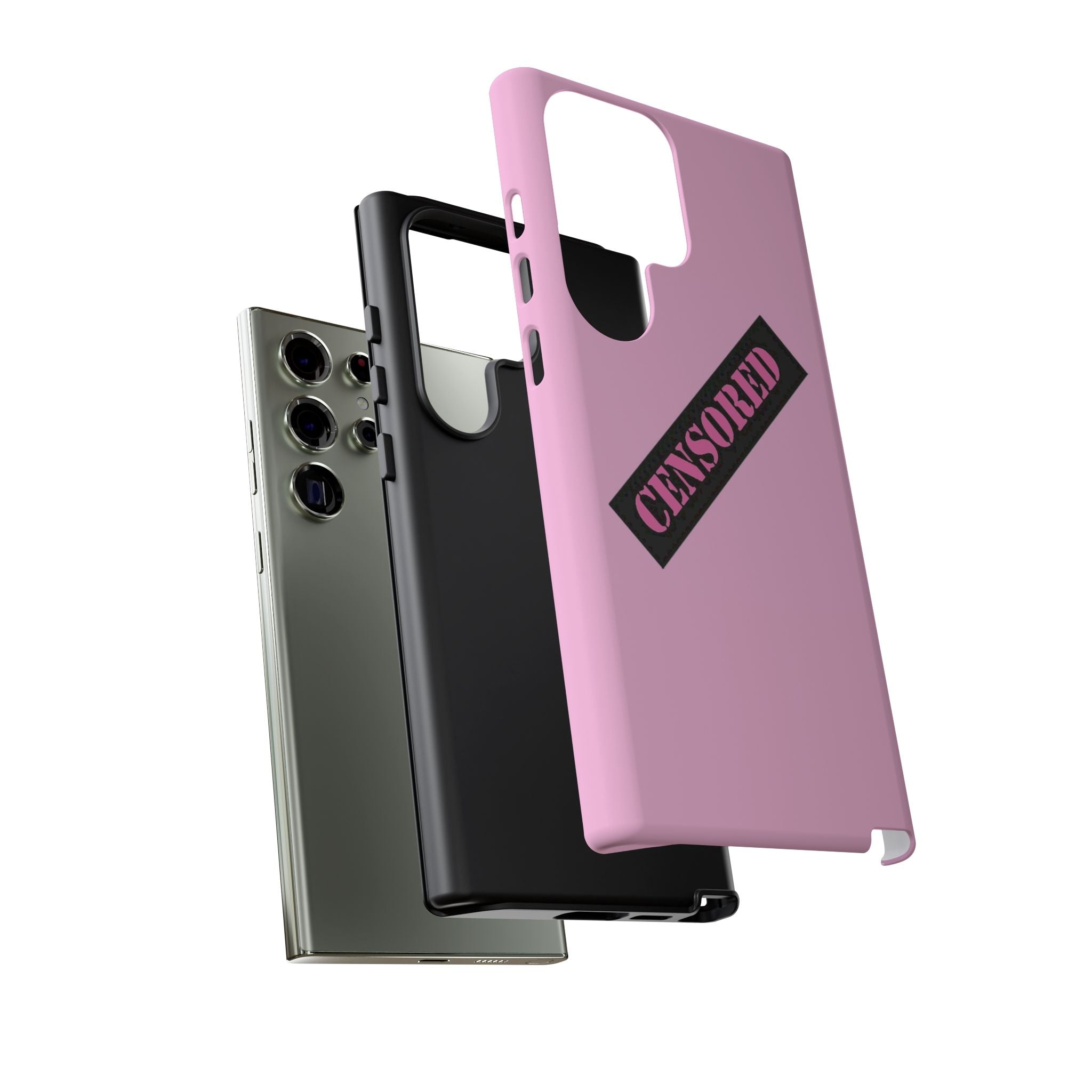 Censored Phone Case - Tough Cases, Cute Phone Cover, Unique Gift, Funny Phone Accessories, Trendy Tech Gear