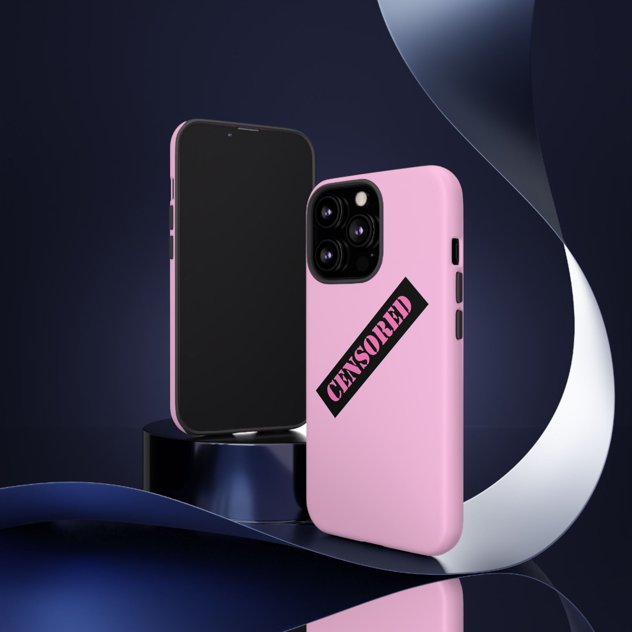 Censored Phone Case - Tough Cases, Cute Phone Cover, Unique Gift, Funny Phone Accessories, Trendy Tech Gear