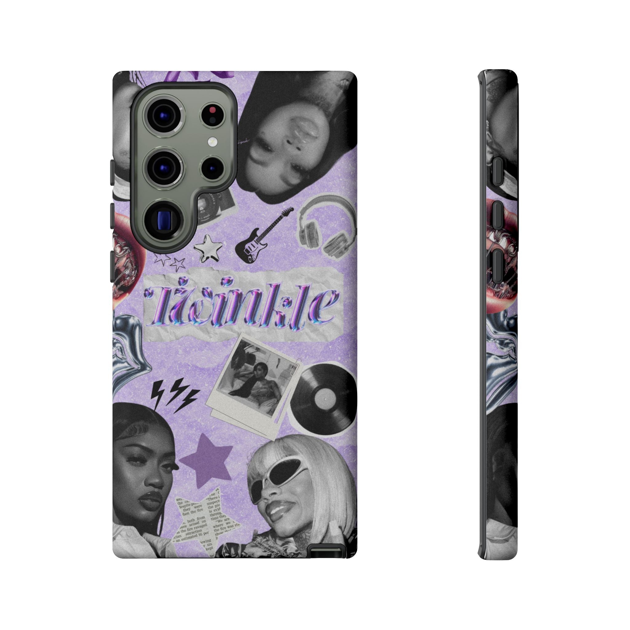 Trendy Phone Case with Retro Design, Cool Phone Cover for Music Lovers, Unique Gift for Teens, Birthday Gift, Stylish Accessories