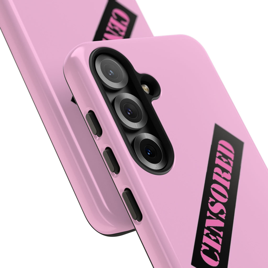Censored Phone Case - Tough Cases, Cute Phone Cover, Unique Gift, Funny Phone Accessories, Trendy Tech Gear