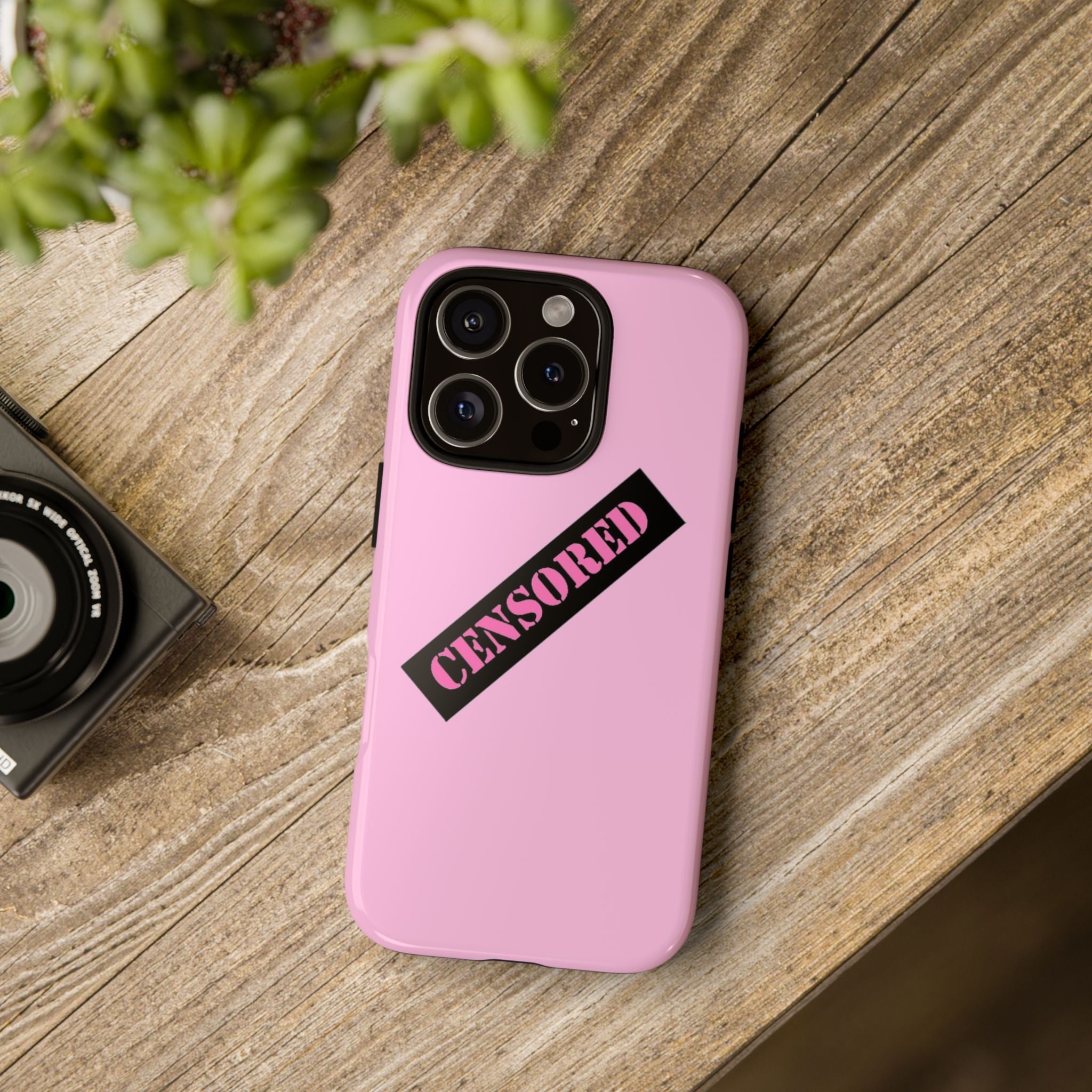 Censored Phone Case - Tough Cases, Cute Phone Cover, Unique Gift, Funny Phone Accessories, Trendy Tech Gear