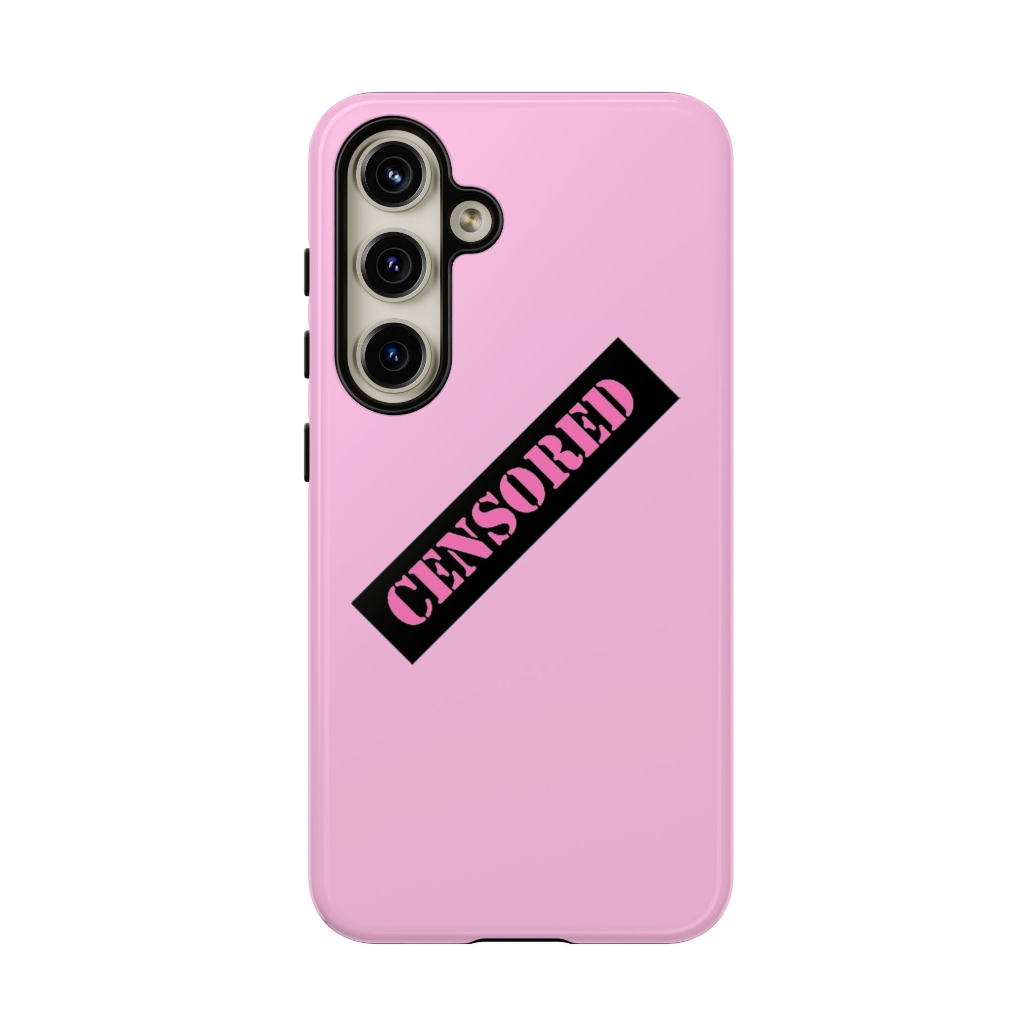 Censored Phone Case - Tough Cases, Cute Phone Cover, Unique Gift, Funny Phone Accessories, Trendy Tech Gear