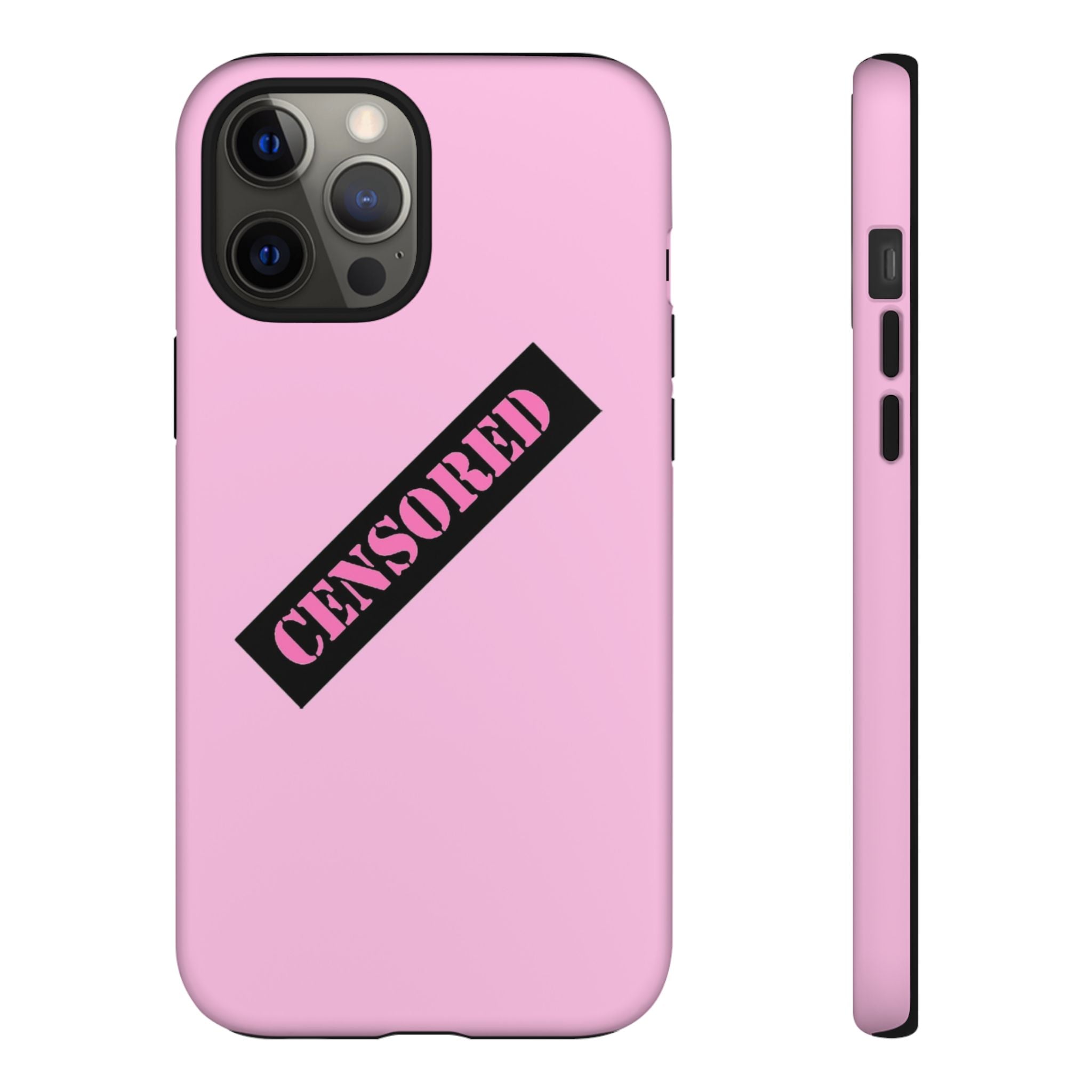 Censored Phone Case - Tough Cases, Cute Phone Cover, Unique Gift, Funny Phone Accessories, Trendy Tech Gear