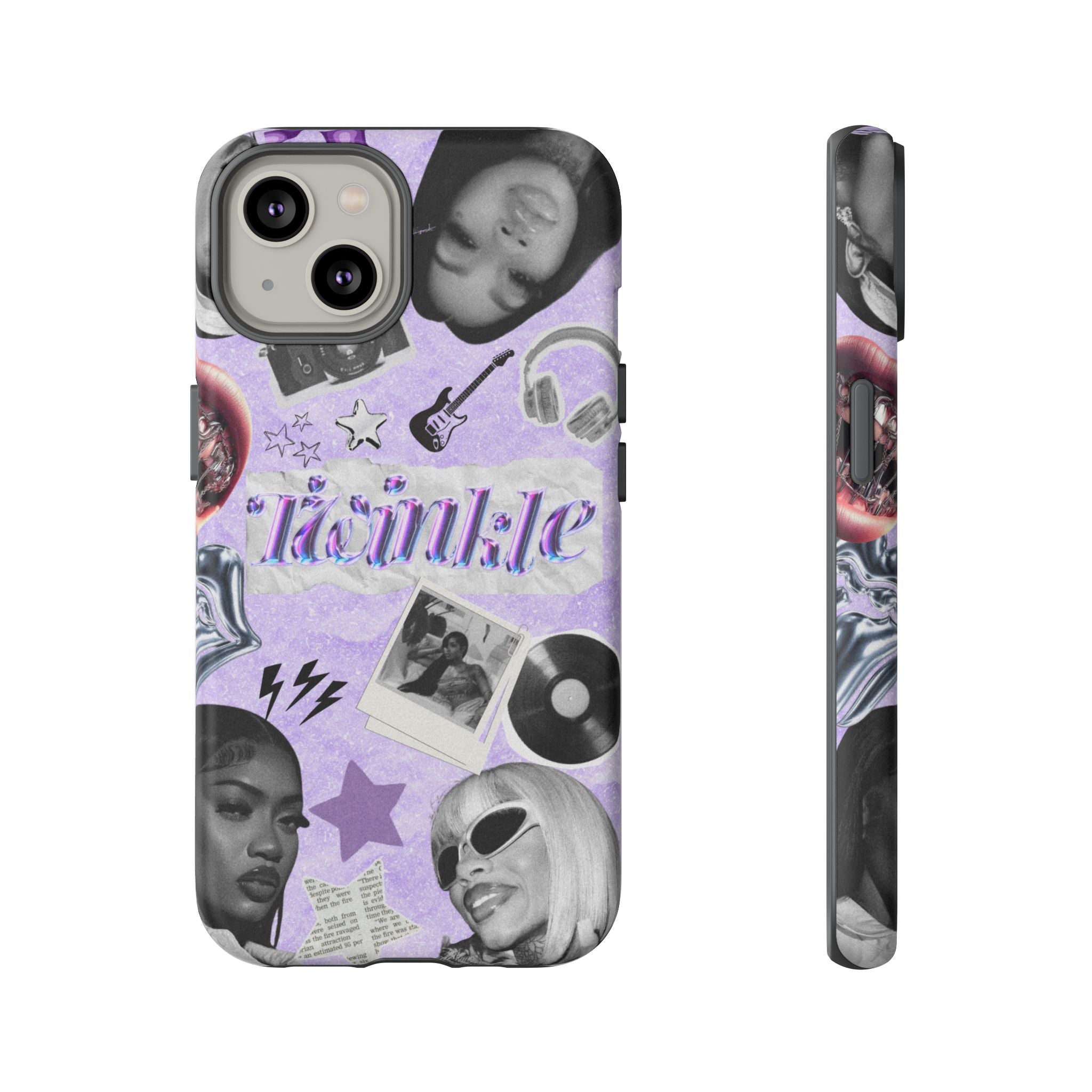 Trendy Phone Case with Retro Design, Cool Phone Cover for Music Lovers, Unique Gift for Teens, Birthday Gift, Stylish Accessories