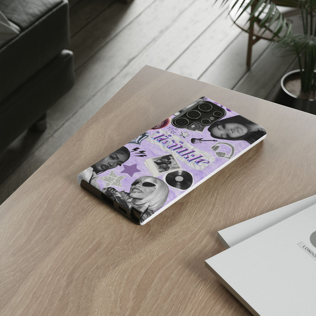 Trendy Phone Case with Retro Design, Cool Phone Cover for Music Lovers, Unique Gift for Teens, Birthday Gift, Stylish Accessories