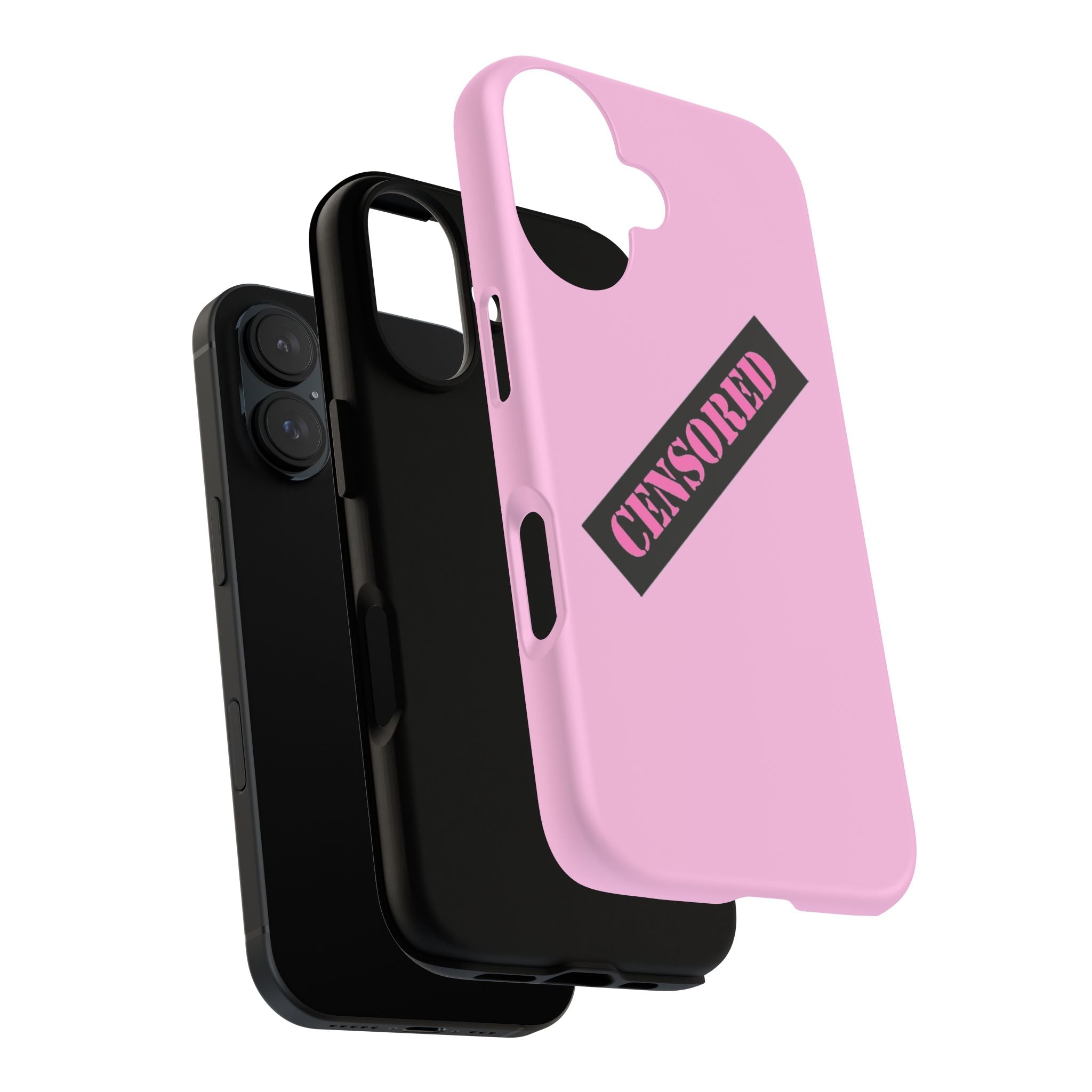 Censored Phone Case - Tough Cases, Cute Phone Cover, Unique Gift, Funny Phone Accessories, Trendy Tech Gear