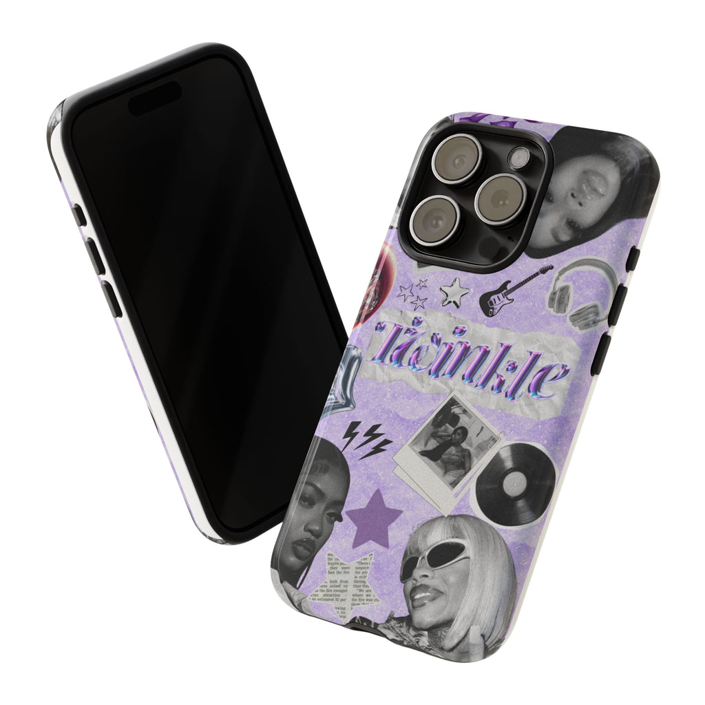 Trendy Phone Case with Retro Design, Cool Phone Cover for Music Lovers, Unique Gift for Teens, Birthday Gift, Stylish Accessories