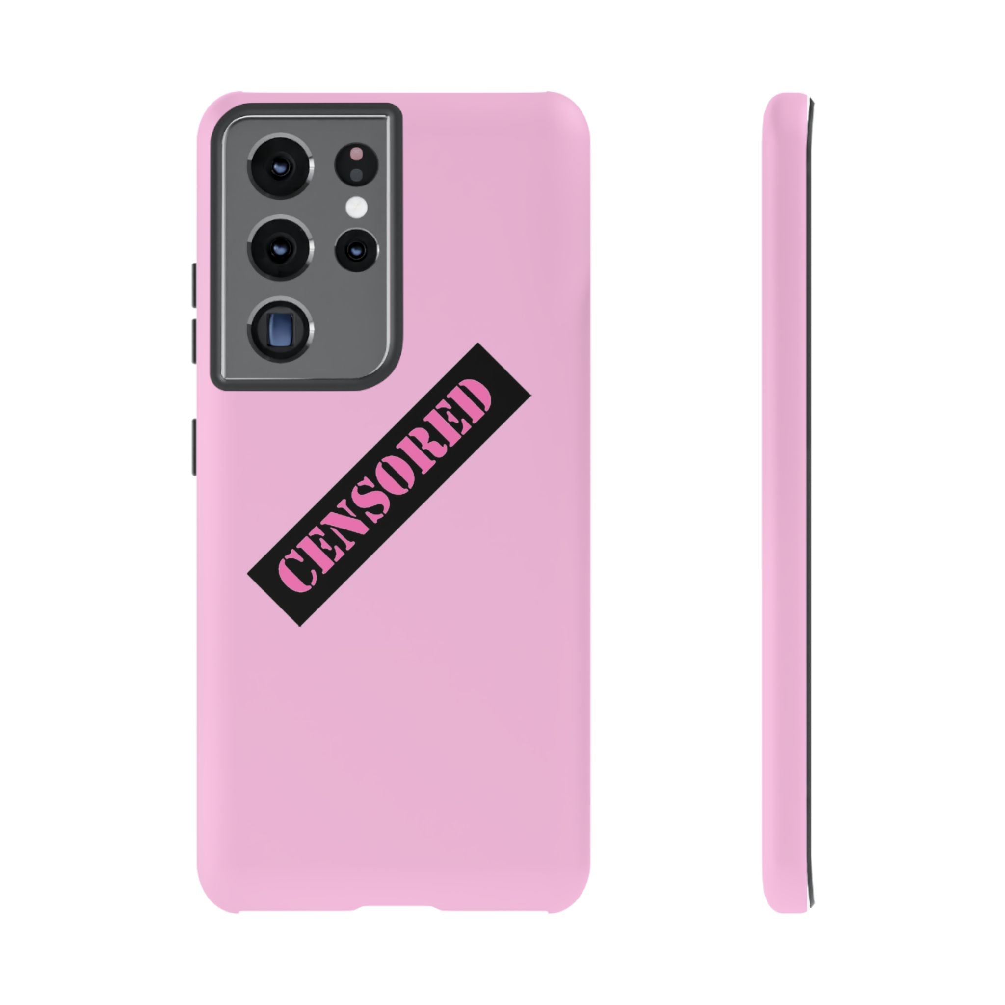 Censored Phone Case - Tough Cases, Cute Phone Cover, Unique Gift, Funny Phone Accessories, Trendy Tech Gear