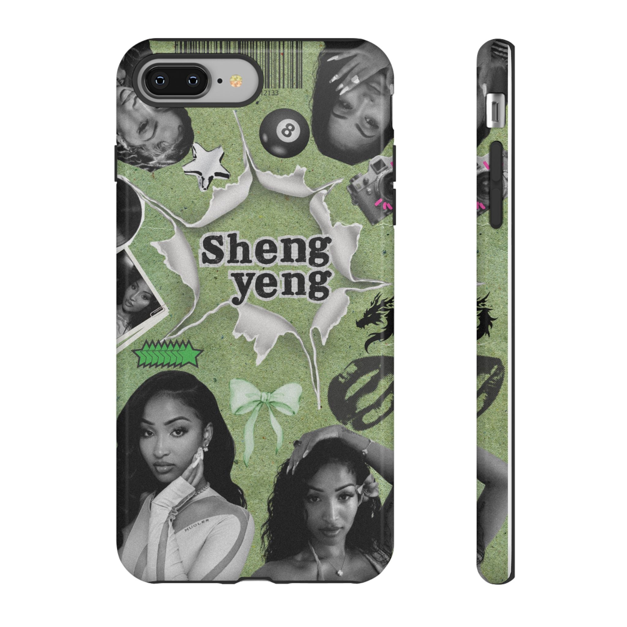 Trendy Phone Case with Unique Black and Green Design, Artistic Phone Cover, Customizable Phone Shell, Vintage Style Case, Gift for [...]