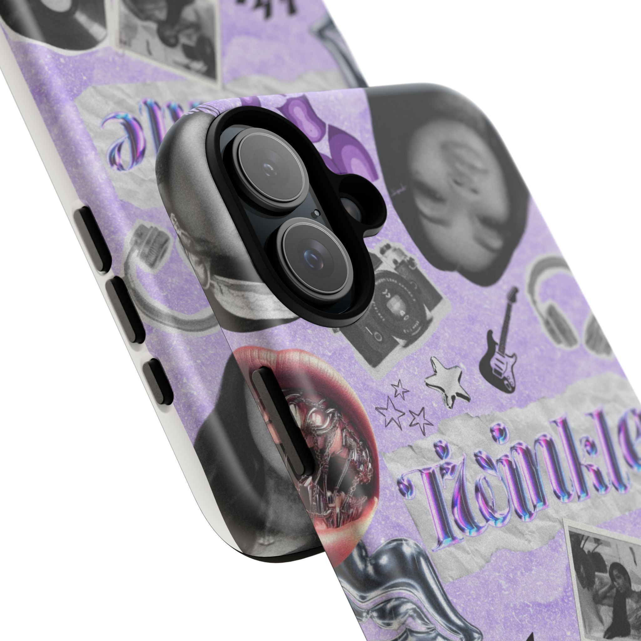Trendy Phone Case with Retro Design, Cool Phone Cover for Music Lovers, Unique Gift for Teens, Birthday Gift, Stylish Accessories