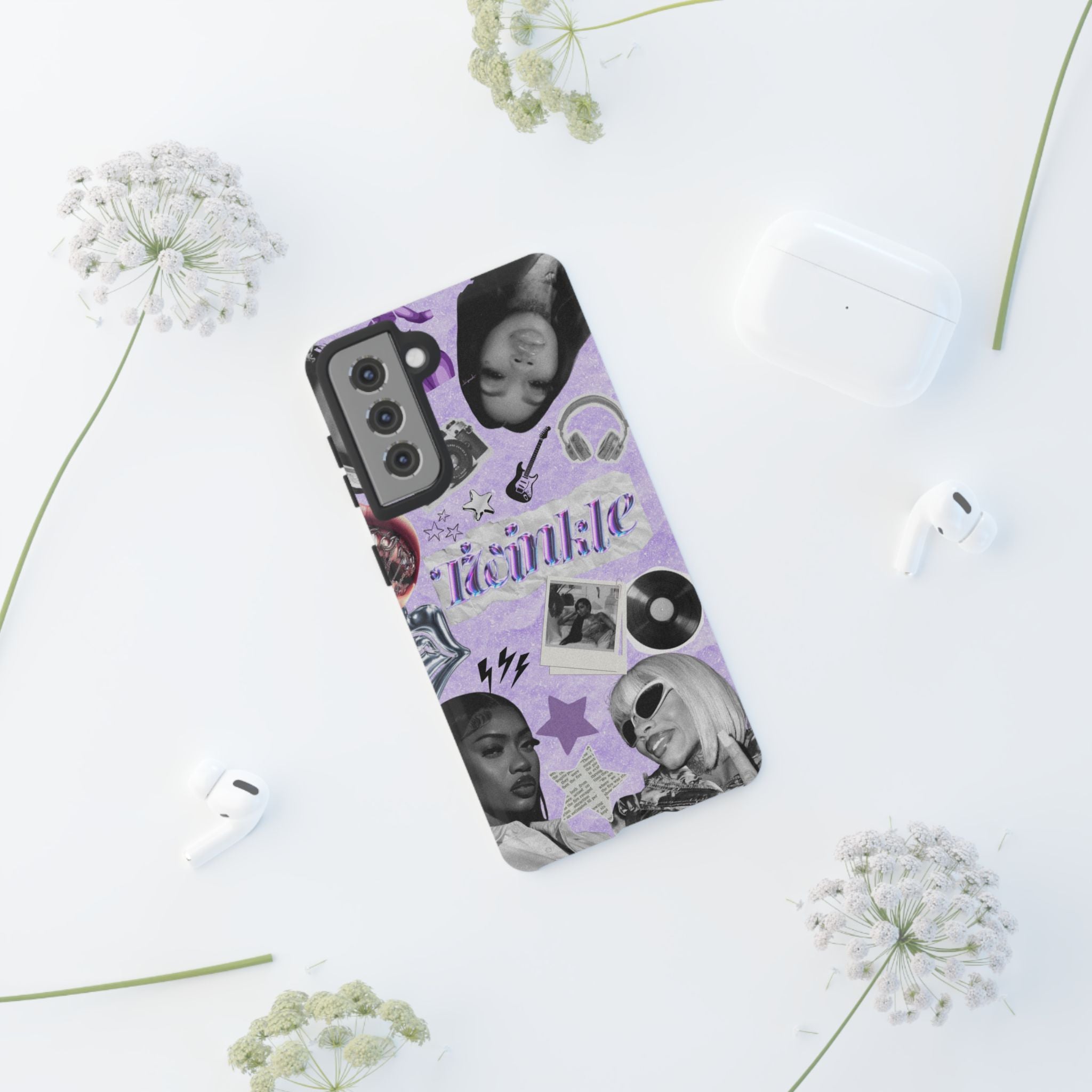 Trendy Phone Case with Retro Design, Cool Phone Cover for Music Lovers, Unique Gift for Teens, Birthday Gift, Stylish Accessories